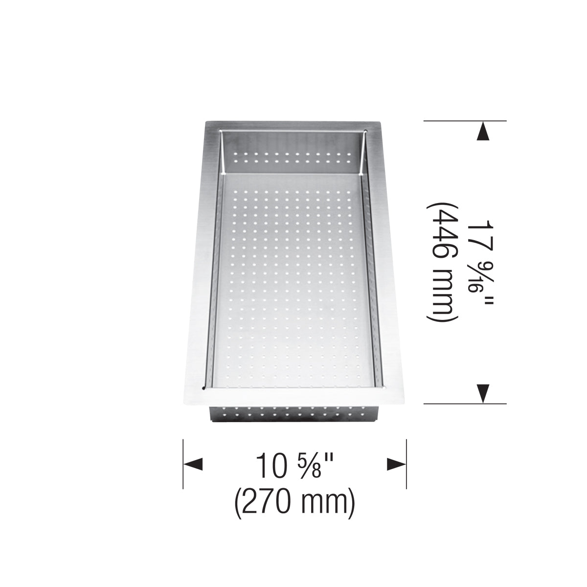 Blanco Colander - Precision 16" / Quatrus, 224387