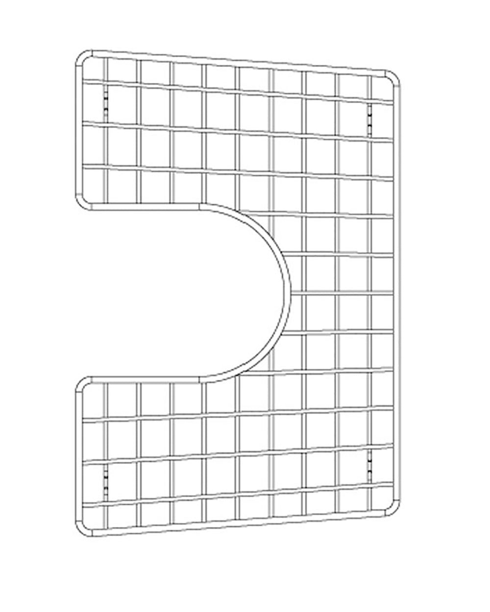 Alternate Image for Blanco Stainless Steel Sink Grid (Performa 1-3/4 Medium Small), 226830