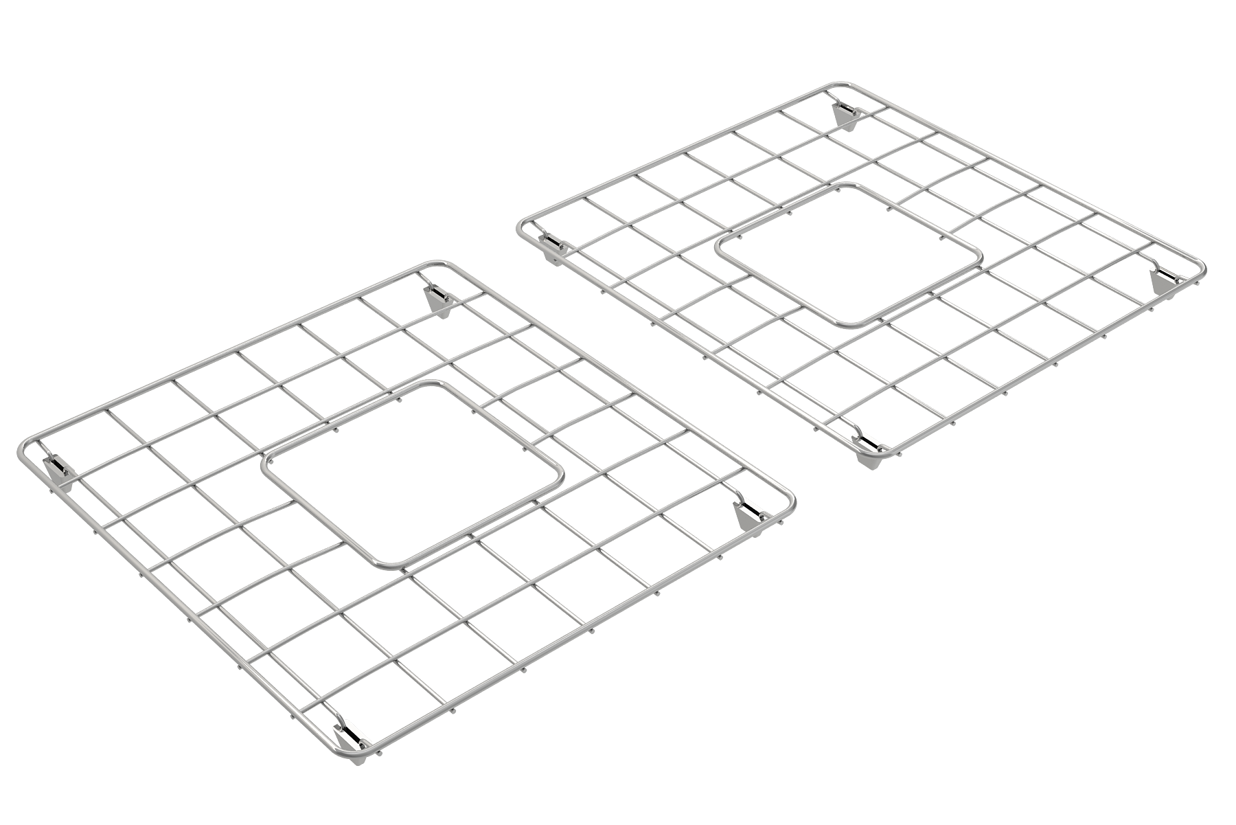 Alternate Image for BOCCHI Classico 33" Fireclay Farmhouse Apron 50/50 Double Bowl Kitchen Sink, Matte Gray, 1139-006-0120