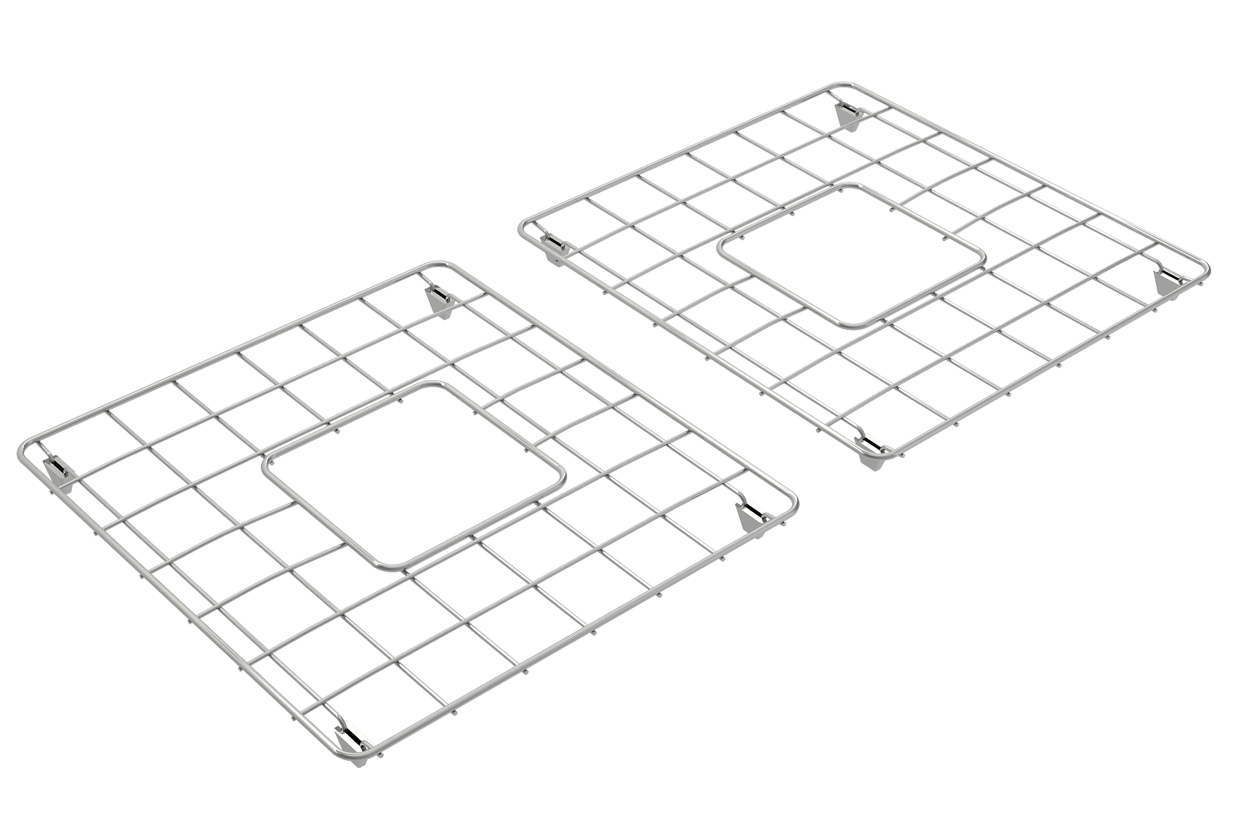 Alternate Image for BOCCHI Classico 33" Fireclay Farmhouse Apron 50/50 Double Bowl Kitchen Sink, Matte Gray, 1139-006-0120