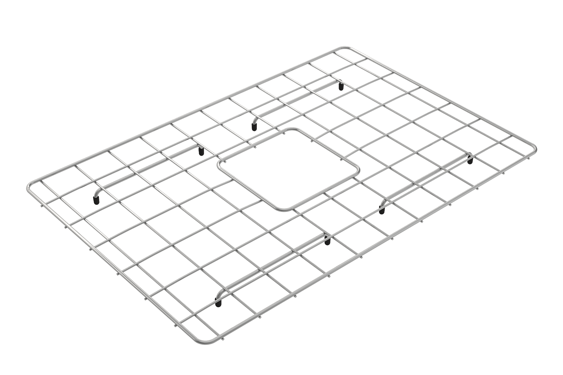 Alternate Image for BOCCHI Stainless Steel Sink Kit Grid for 27 in. 1356/1357 Farmhouse Apron Front Fireclay Single Bowl Kitchen Sink, 2300 2001