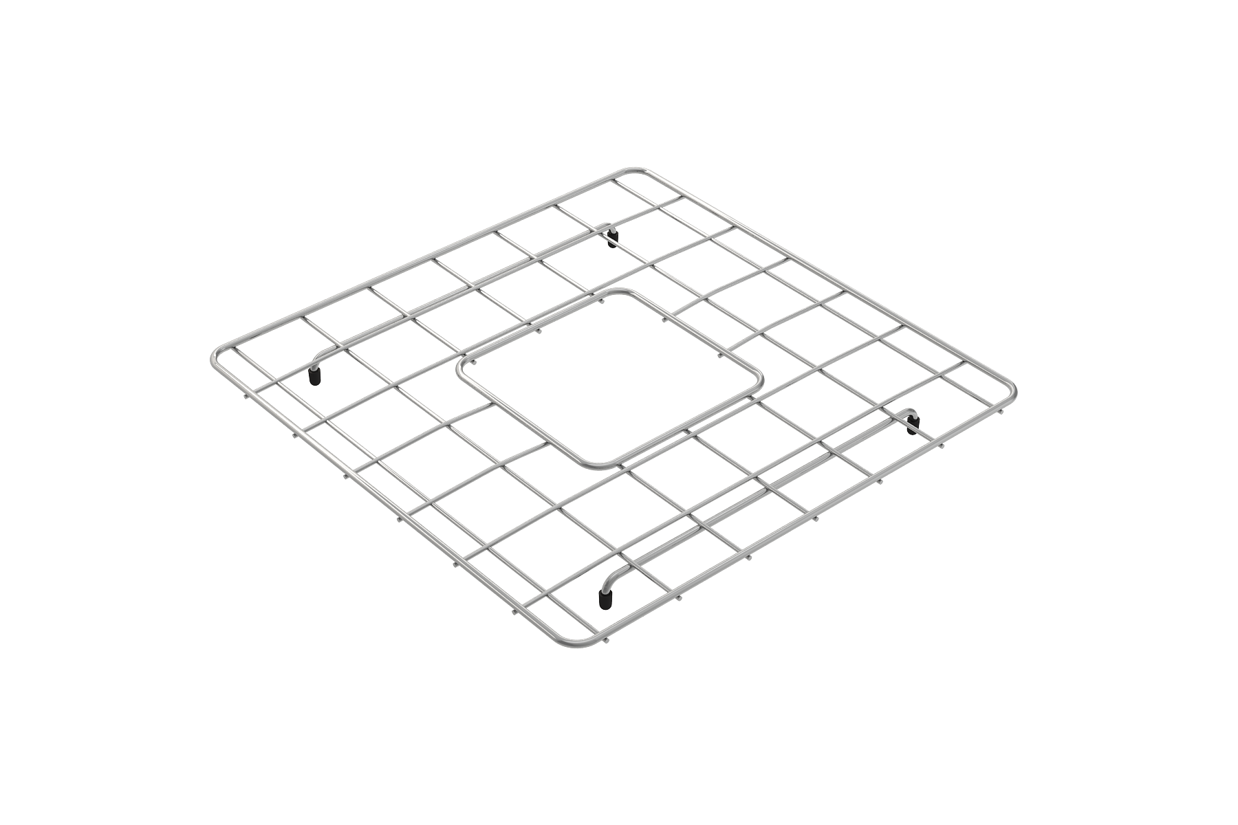 BOCCHI Stainless Steel Sink Kit Grid for 36 in. 1348 Farmhouse Apron Front Fireclay Double Bowl Kitchen Sink, 2300 2006