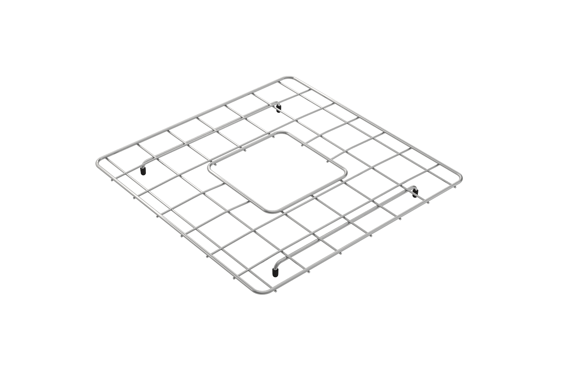 Alternate Image for BOCCHI Stainless Steel Sink Kit Grid for 36 in. 1348 Farmhouse Apron Front Fireclay Double Bowl Kitchen Sink, 2300 2006