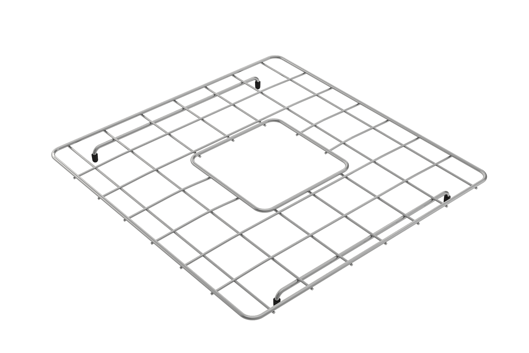 Alternate Image for BOCCHI Stainless Steel Sink Kit Grid for 36 in. 1350/1351 Farmhouse Apron Front Fireclay Double Bowl Kitchen Sink, 2300 2007