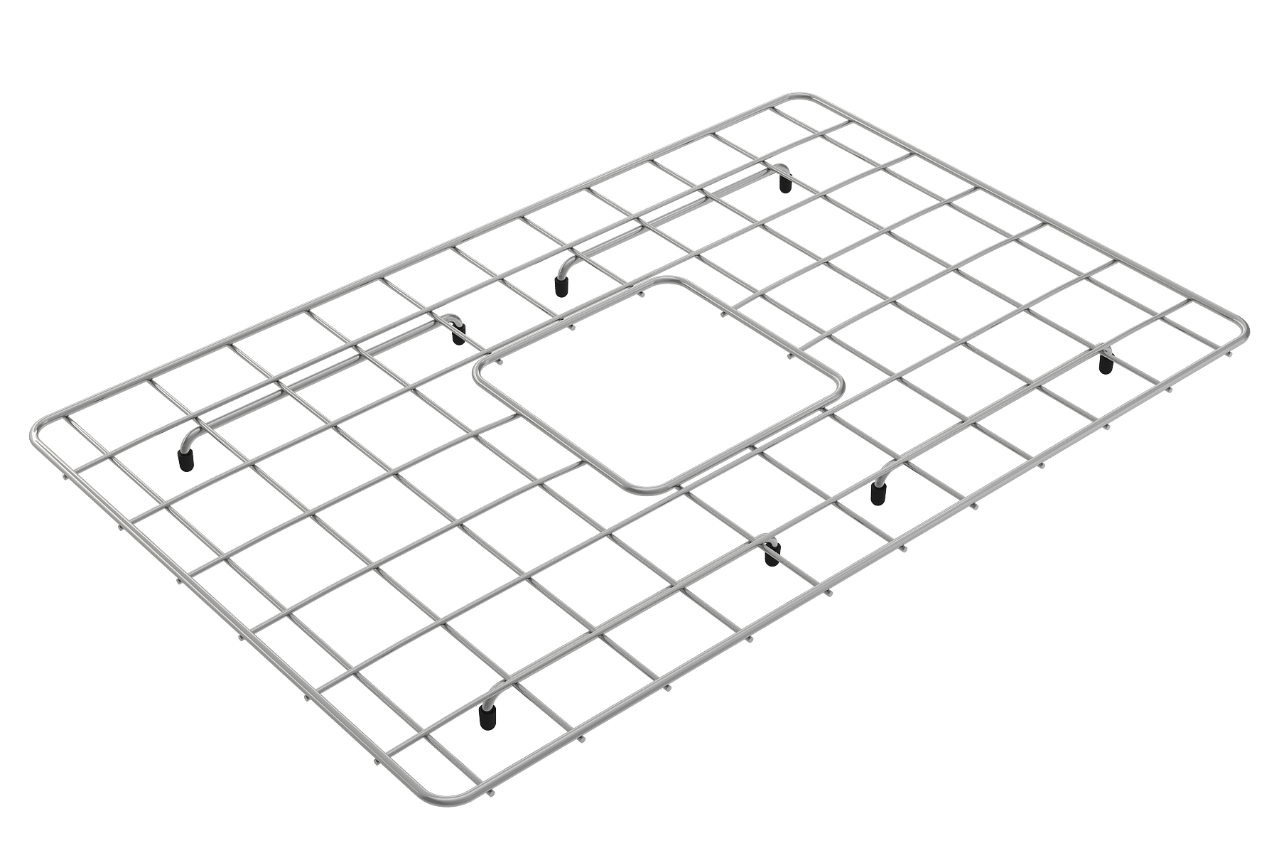 BOCCHI Stainless Steel Sink Kit Grid for 27 in. 1360 Undermount Fireclay Single Bowl Kitchen Sink, 2300 2010