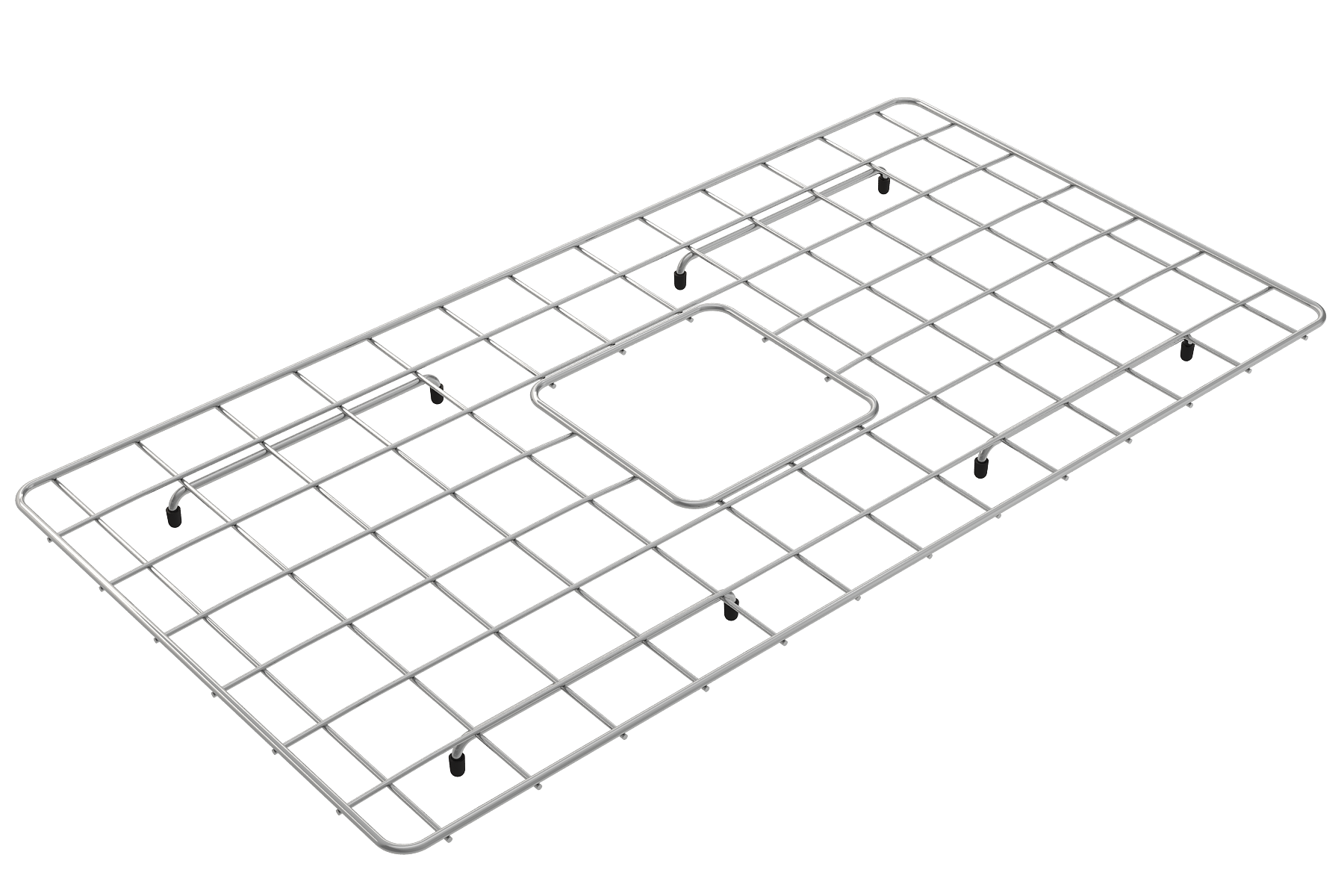 BOCCHI Stainless Steel Sink Kit Grid for 32 in. 1362 Undermount Fireclay Single Bowl Kitchen Sink, 2300 2012