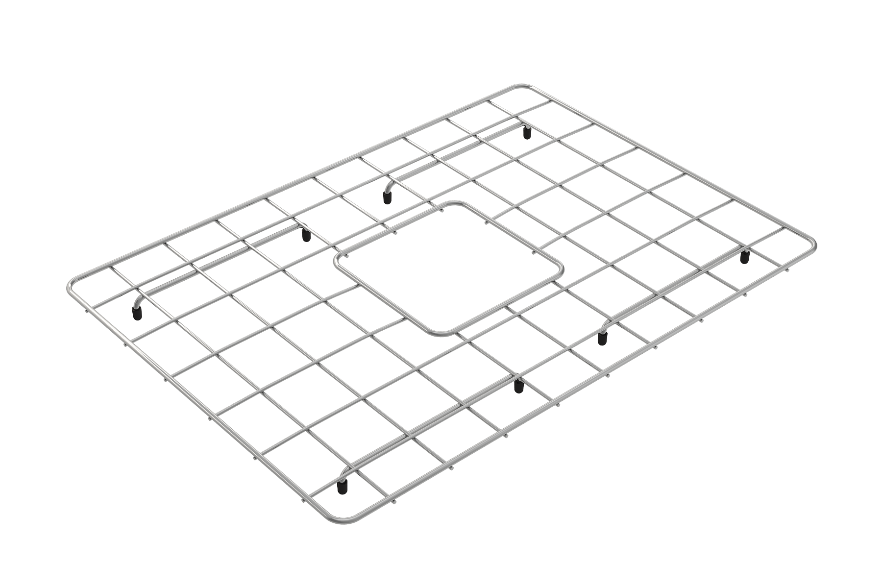 BOCCHI Stainless Steel Sink Kit Grid for 24 in. 1137 Farmhouse Apron Front Fireclay Single Bowl Kitchen Sink, 2300 2014