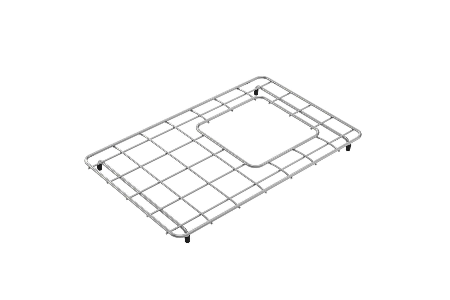 Alternate Image for BOCCHI Stainless Steel Sink Kit Grid for 33 in. 1506 Undermount Fireclay Double Bowl Kitchen Sink, 2300 2034