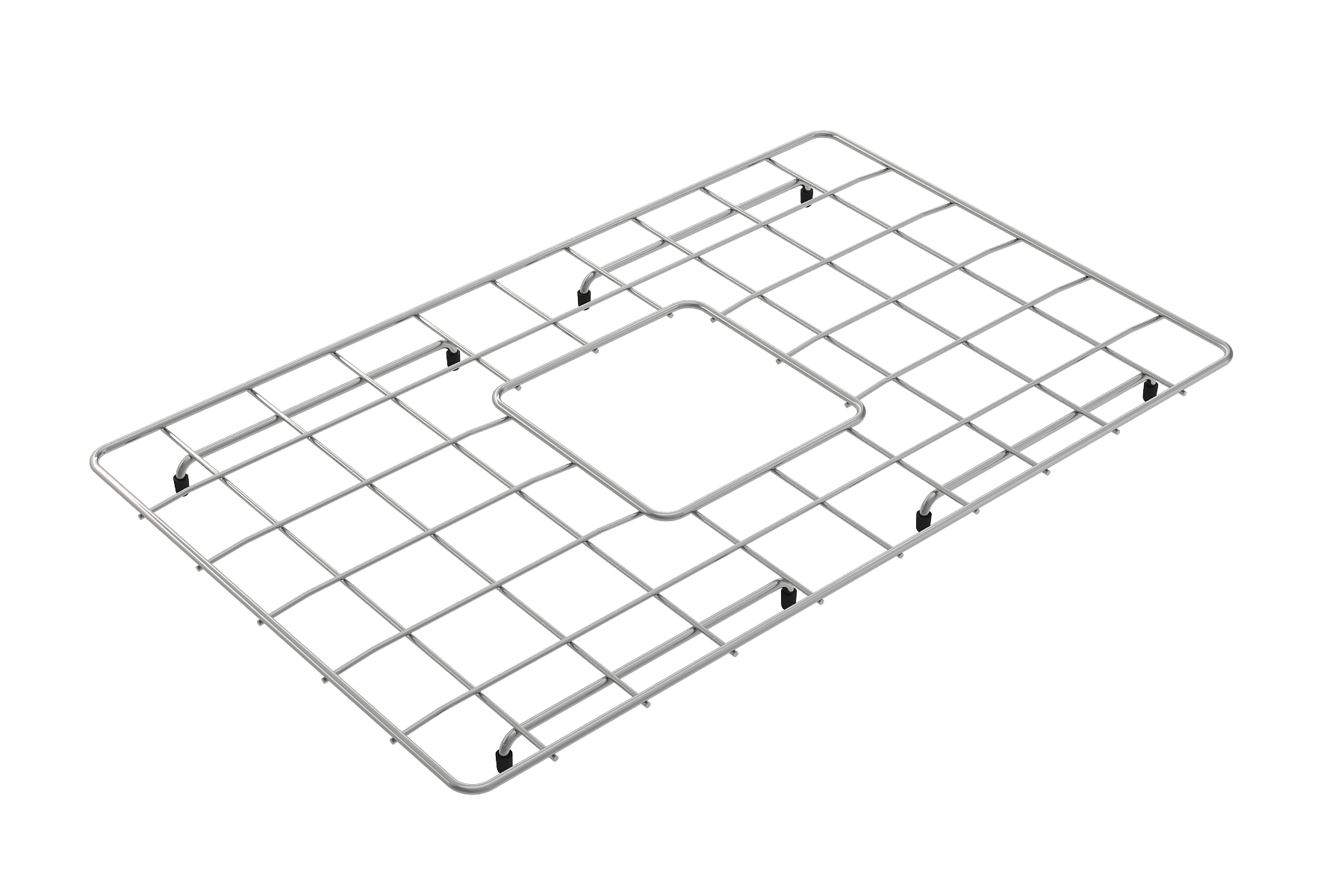 BOCCHI Stainless Steel Sink Kit Grid for 27 in. 1633 Undermount/Drop-In Fireclay WorkStation Single Bowl Kitchen Sink, 2300 2058