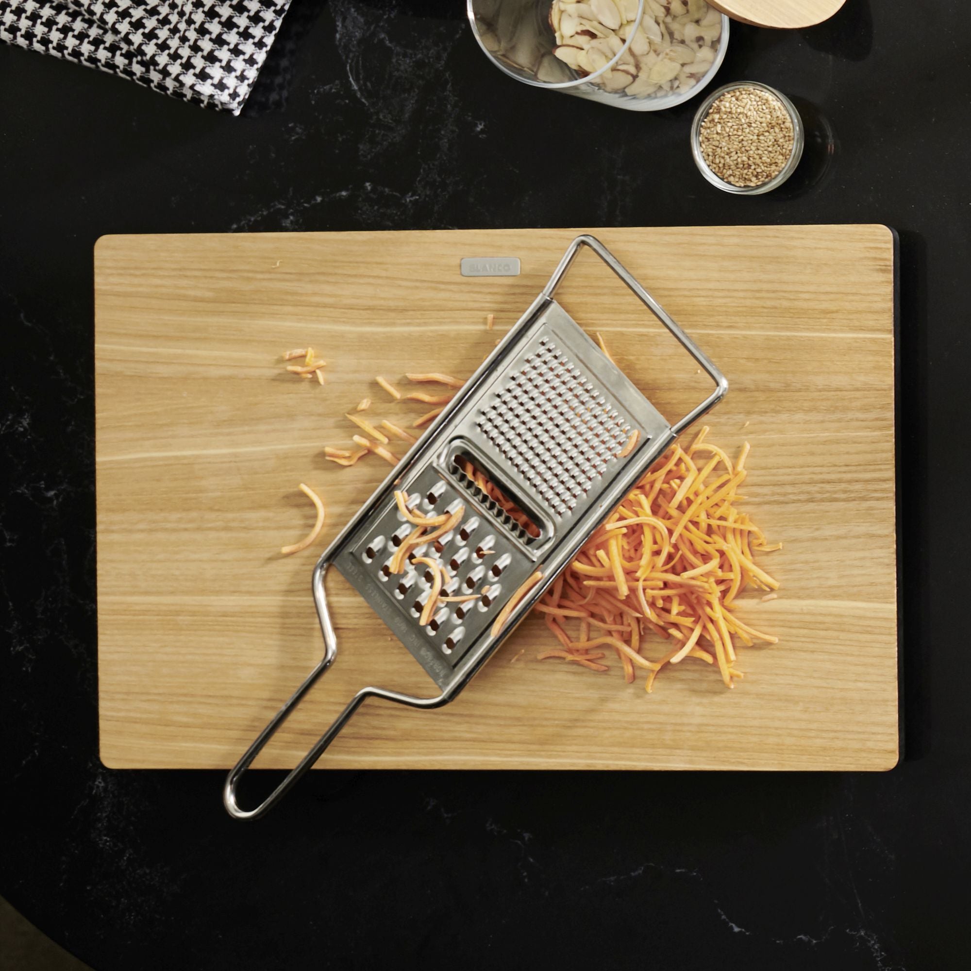 Alternate Image for Blanco Quatrus Ash Compound Cutting Board, 231609