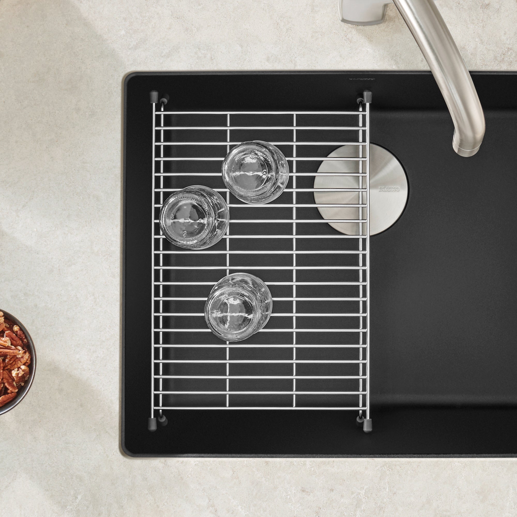 Blanco Stainless Steel Floating Sink Grid (Precis Super Single), 233535