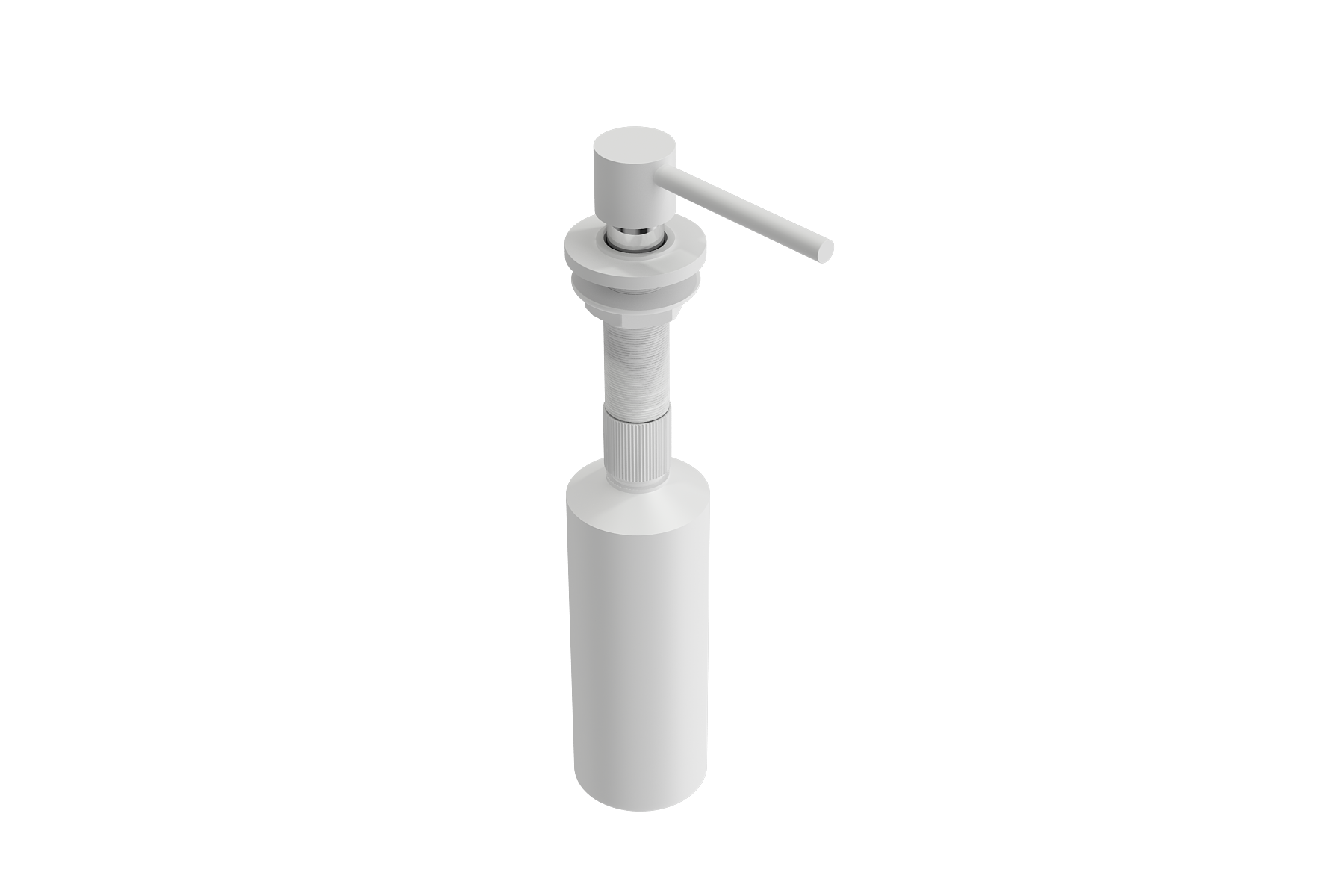 BOCCHI Baveno Kitchen Soap Dispenser Matte White, 2340 0007 MW