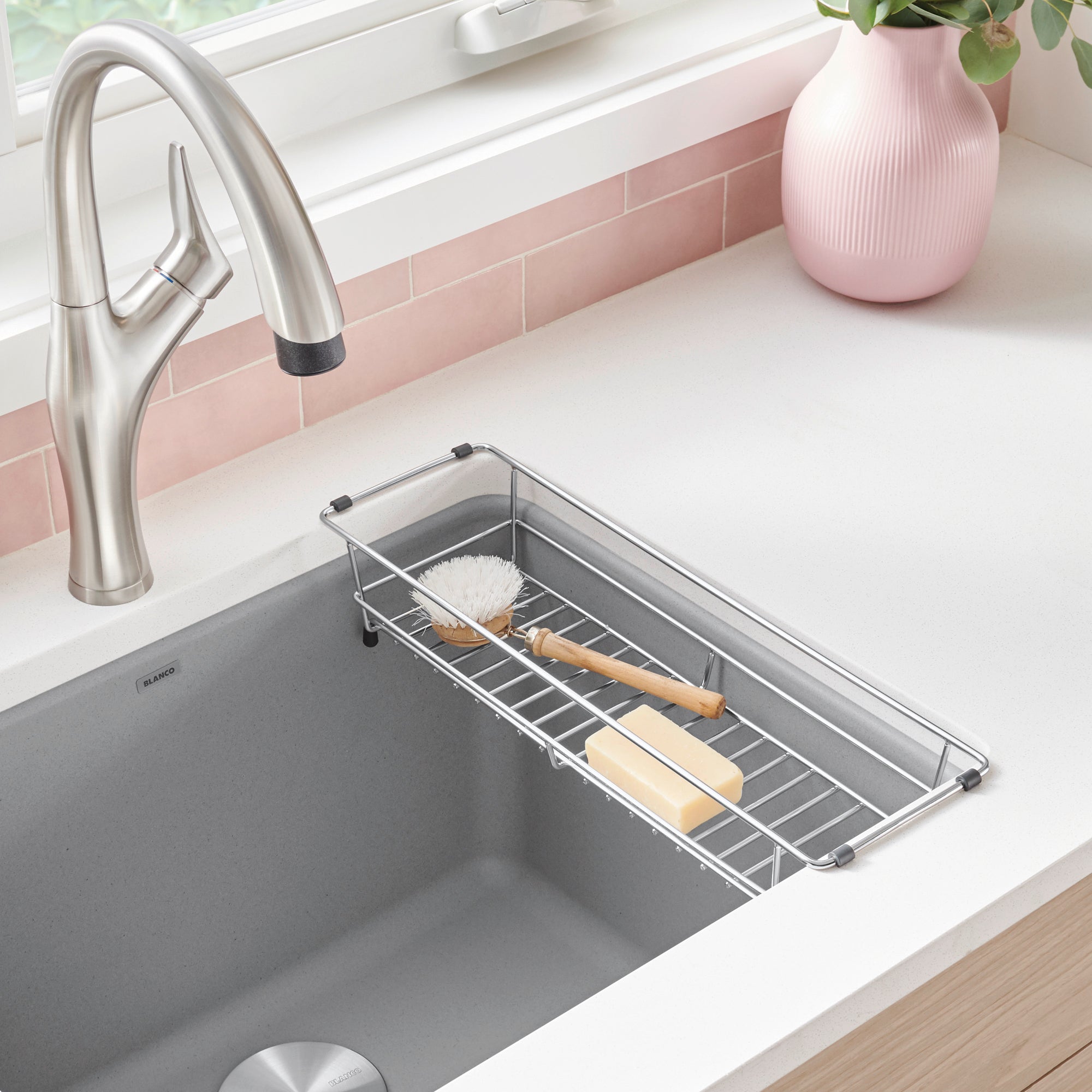 Alternate Image for Blanco Stainless Steel Basket (Liven & Quatrus Laundry), 234771