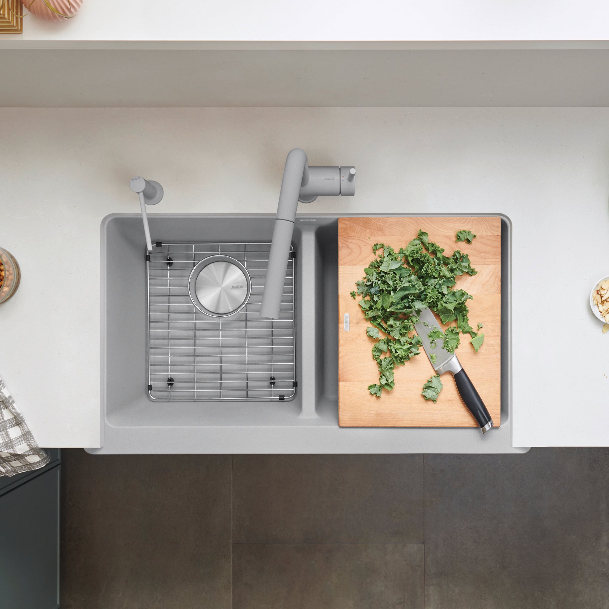 Blanco Stainless Steel Sink Grid (Vintera Equal Double Bowl), 239955