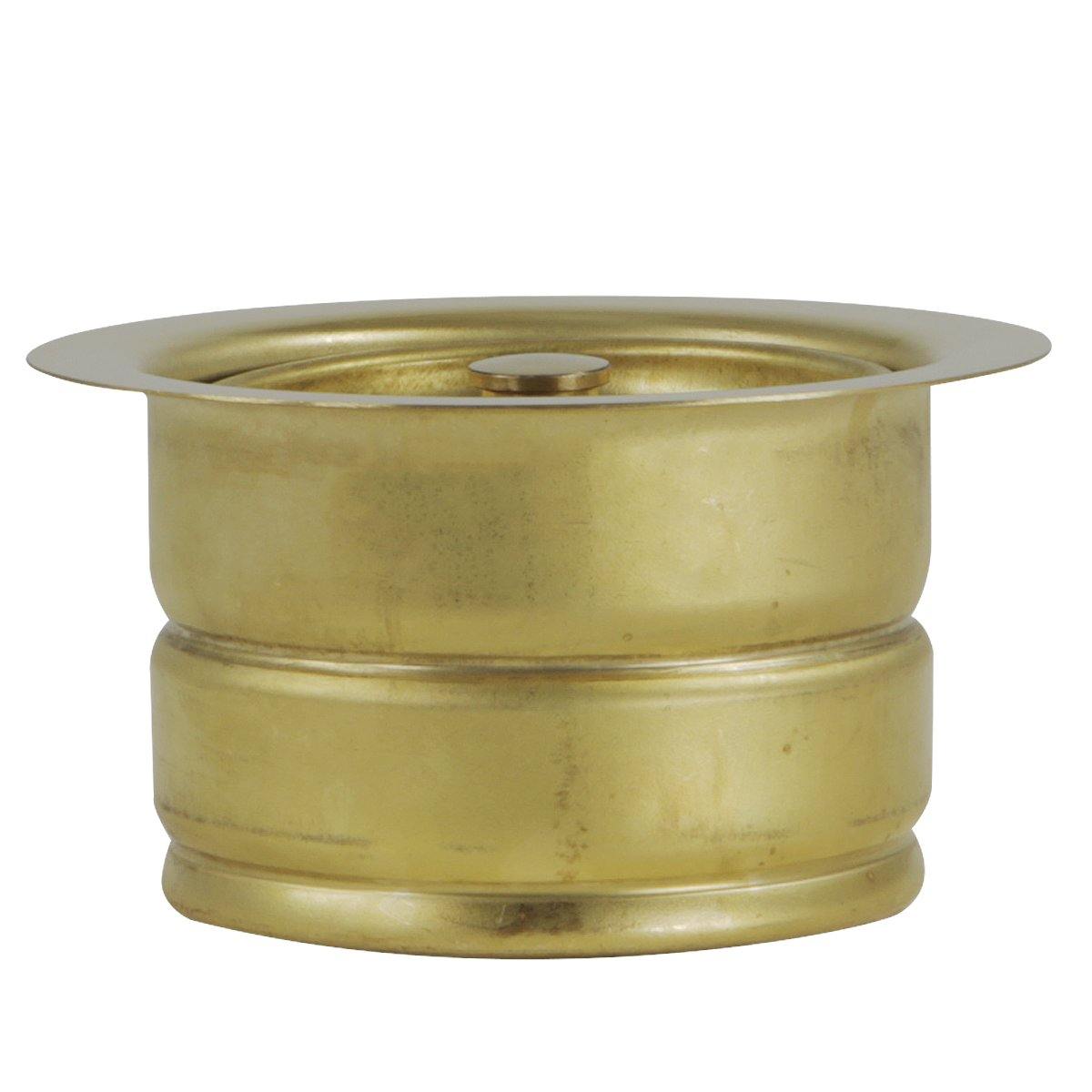 Alternate Image for Nantucket Sinks Nantucket Sink 3.5 Inch Extended Flange Disposal Kitchen Drain Brass, 3.5EDF-PB