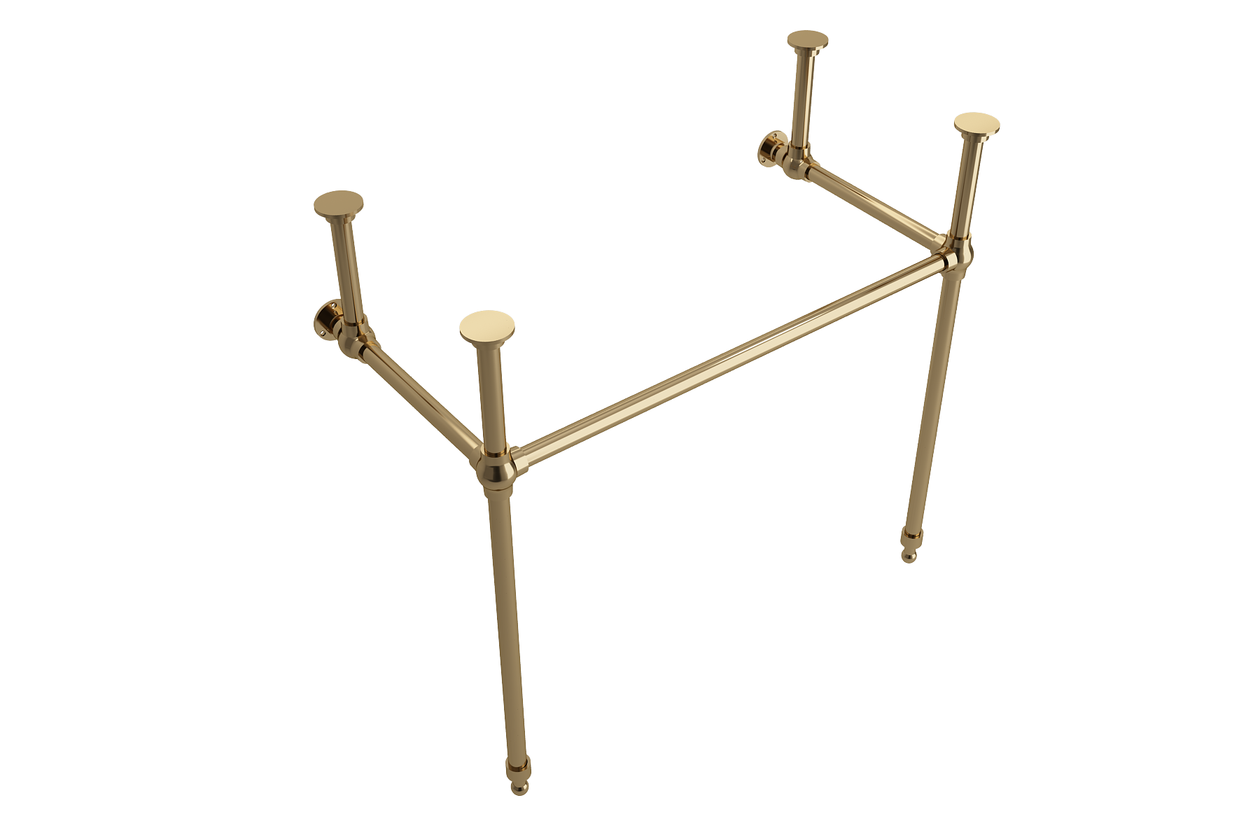 BOCCHI Metal Console Leg Set in Matte Gold, 3930 0001G