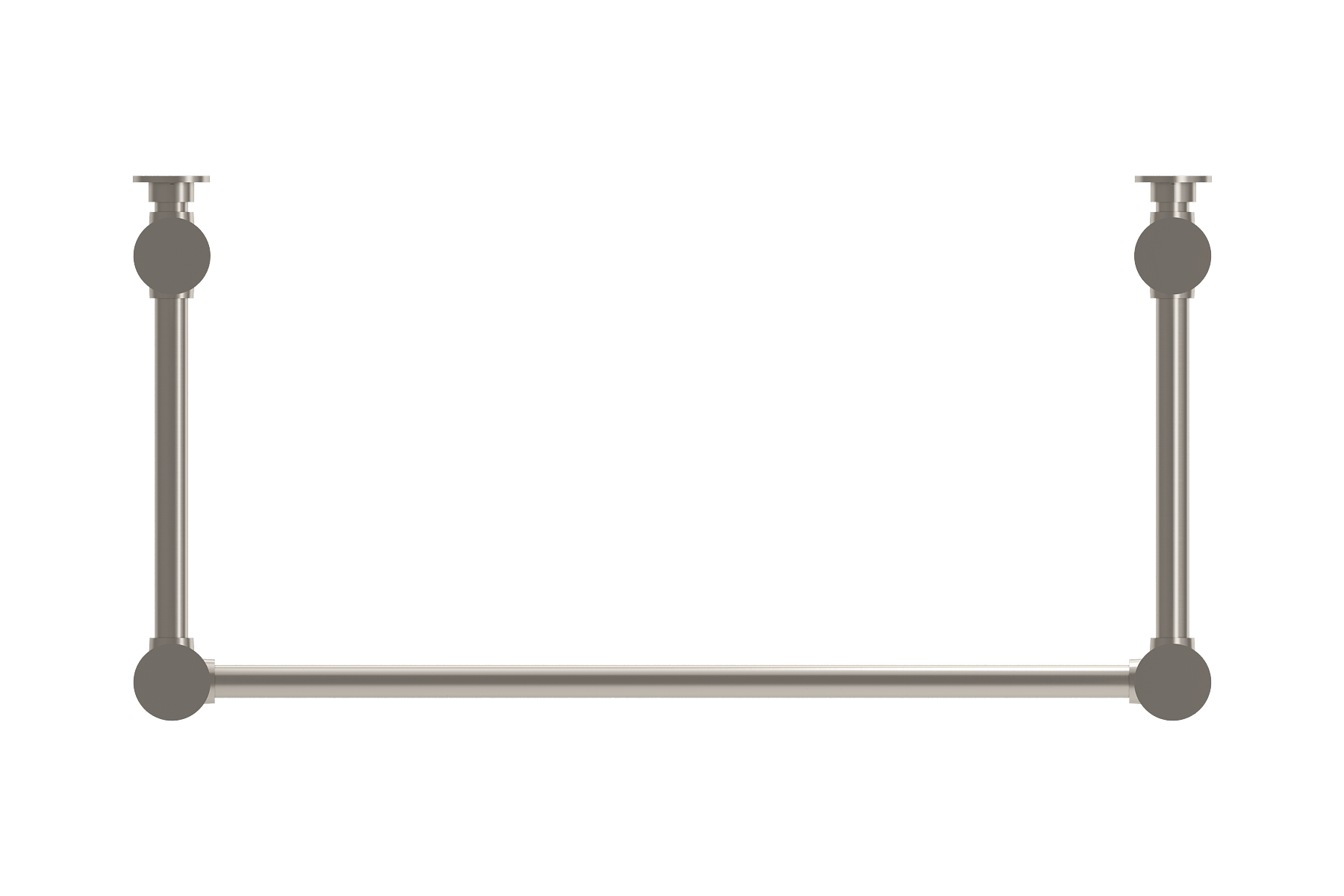 Alternate Image for BOCCHI Metal Console Leg Set in Brushed Nickel, 3930 0001S