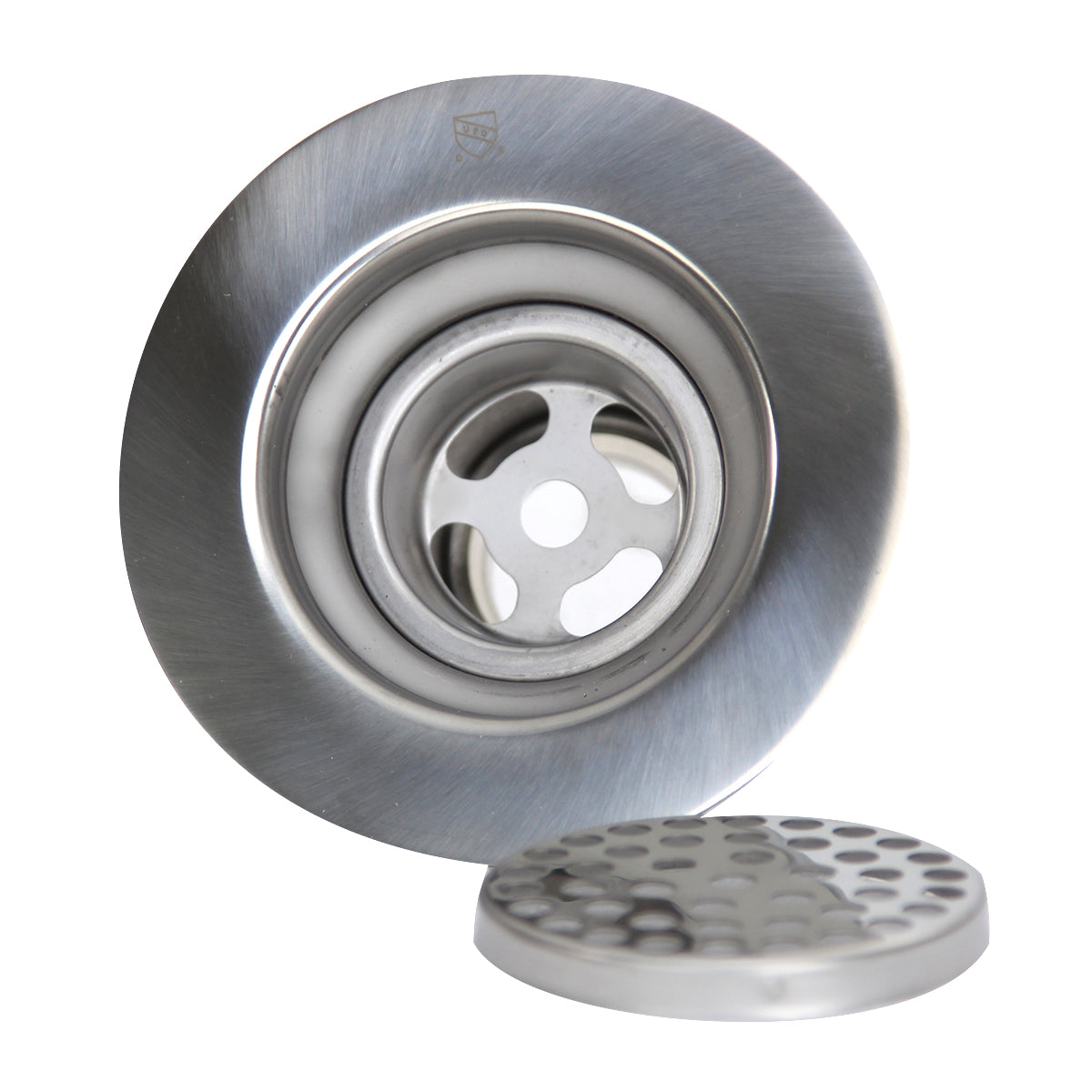 Alternate Image for Nantucket Sinks 3" Utility Sink Grid Drain 3CHGR