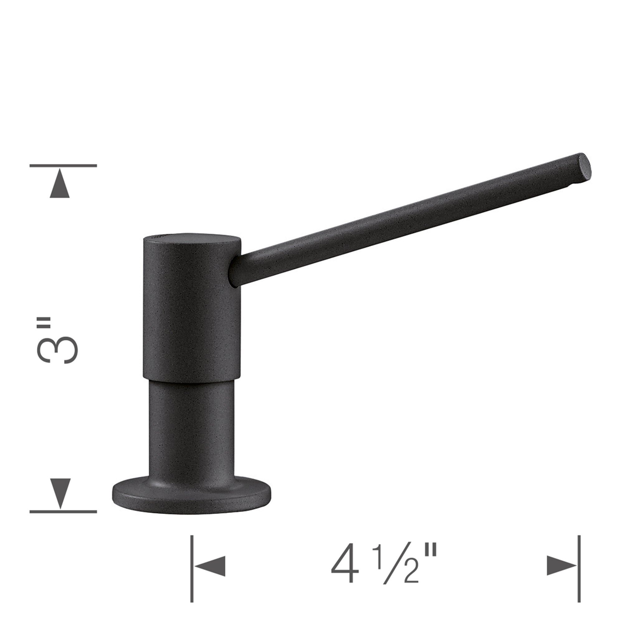 Alternate Image for Blanco Torre Soap Dispenser - Anthracite, 400693