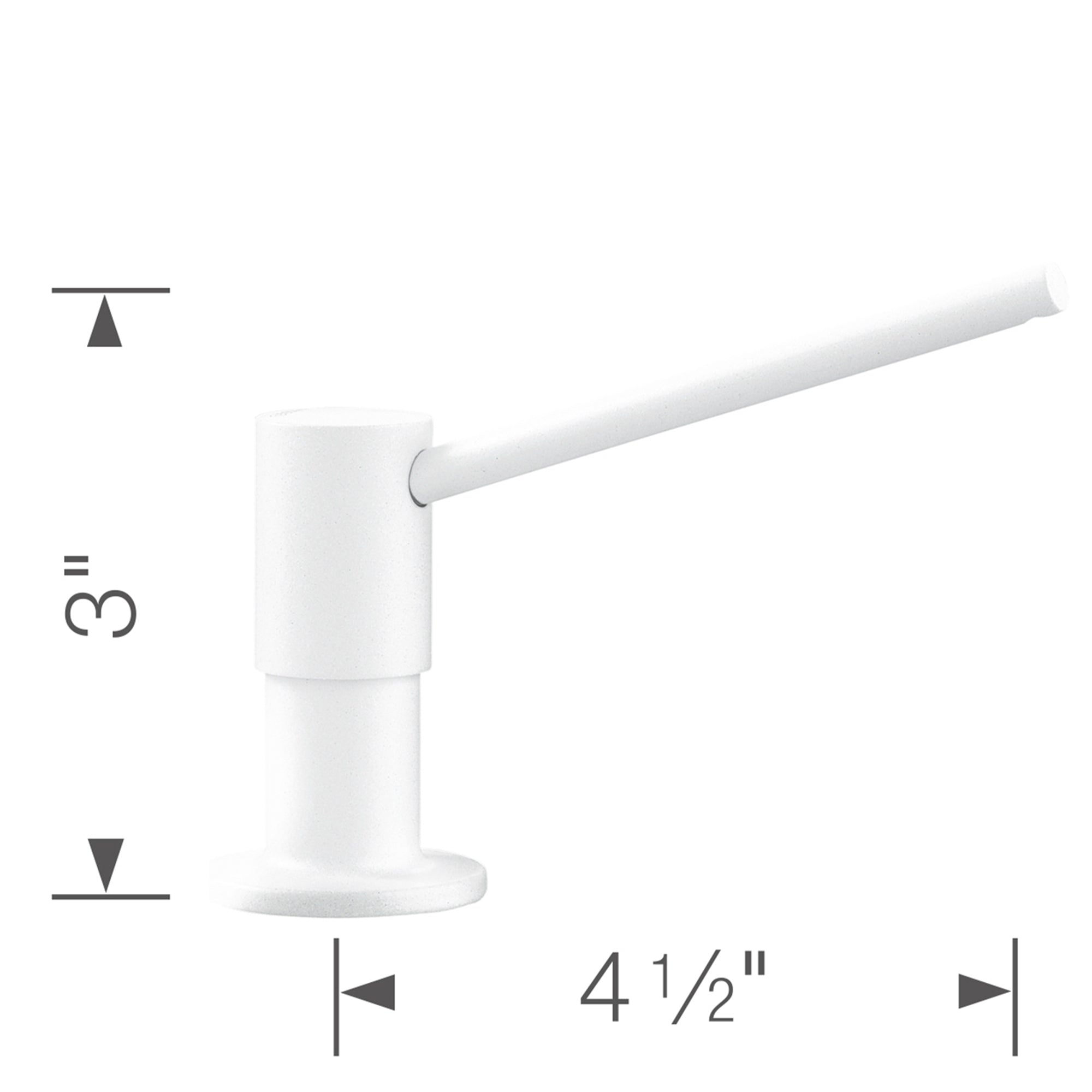 Blanco Torre Soap Dispenser - White, 401216
