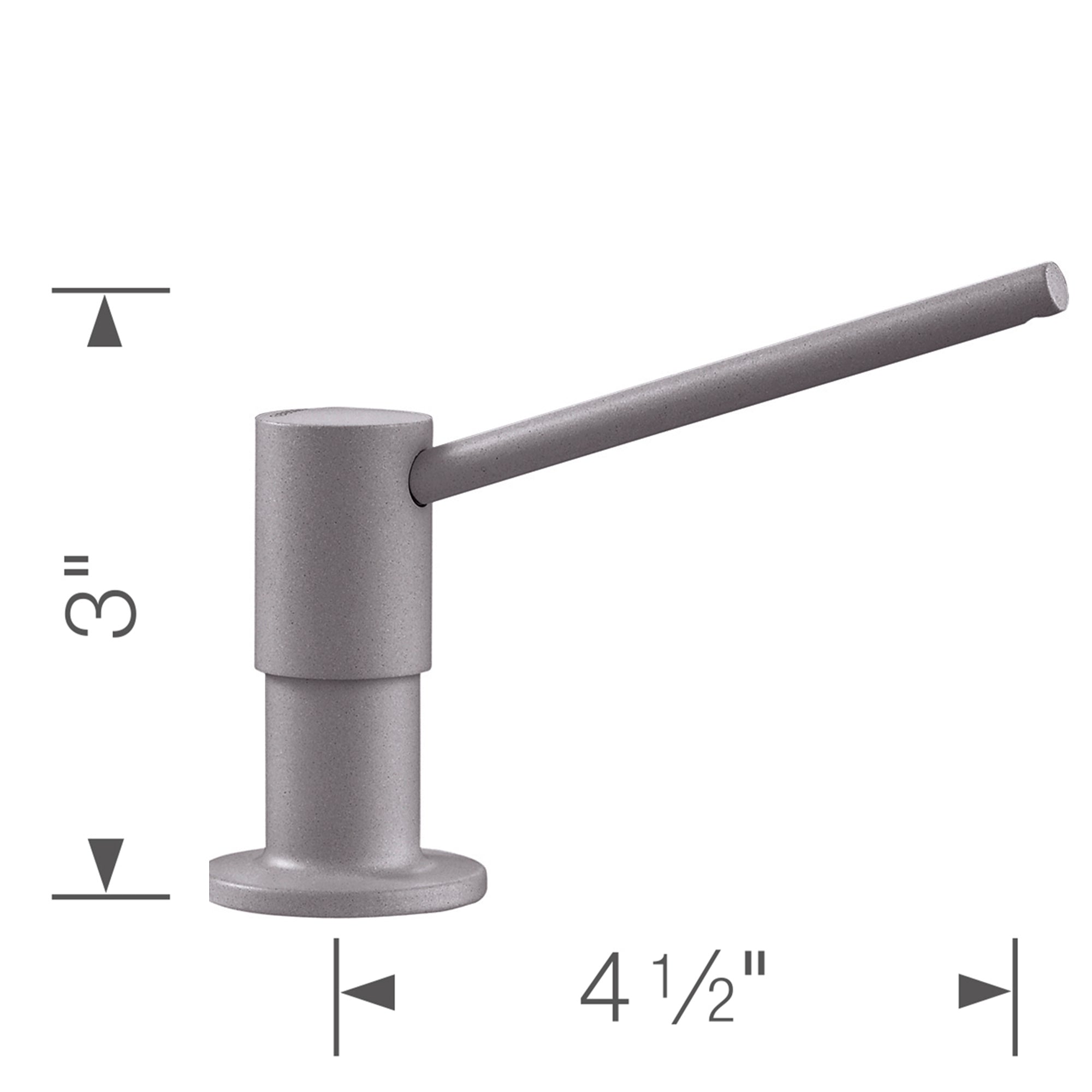 Blanco Torre Soap Dispenser - Metallic Gray, 401851