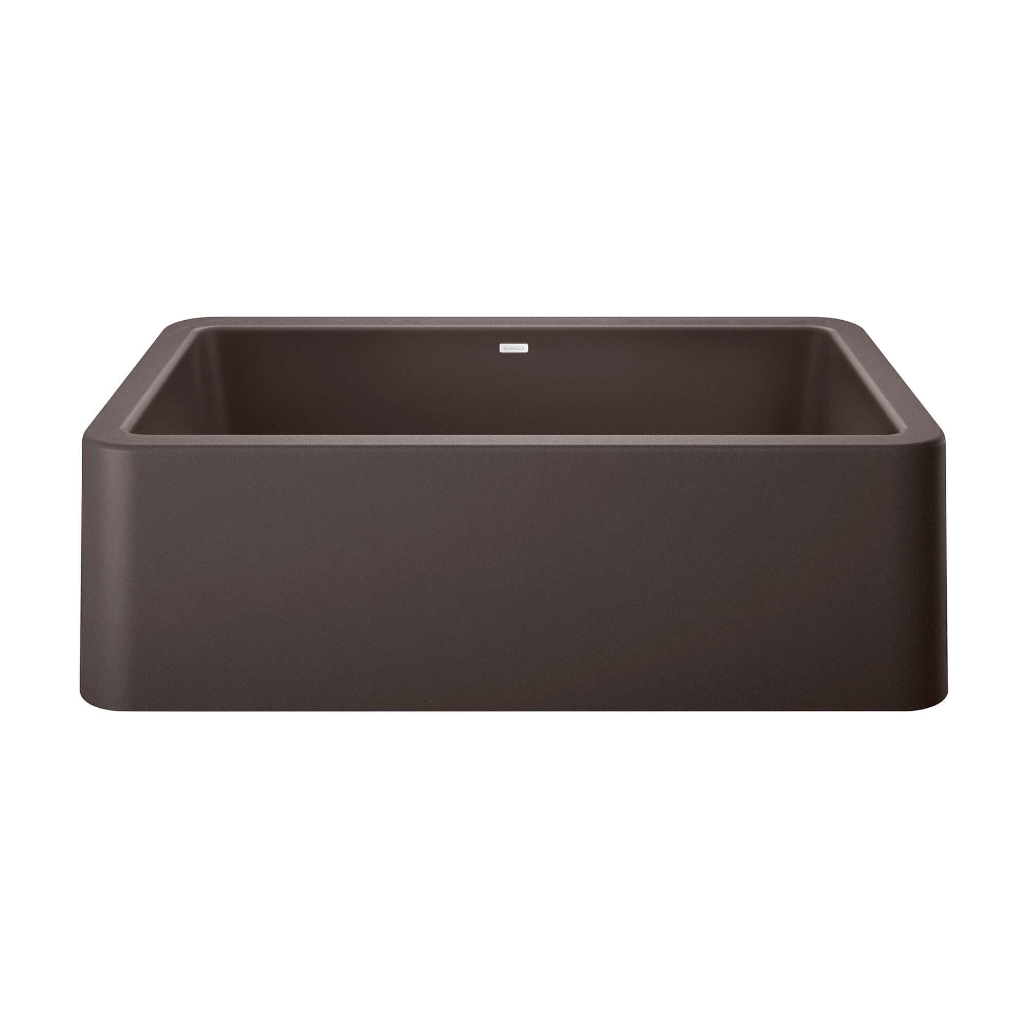 Blanco Ikon 33" Granite Composite Farmhouse Sink, Silgranit, Cafe, 401896