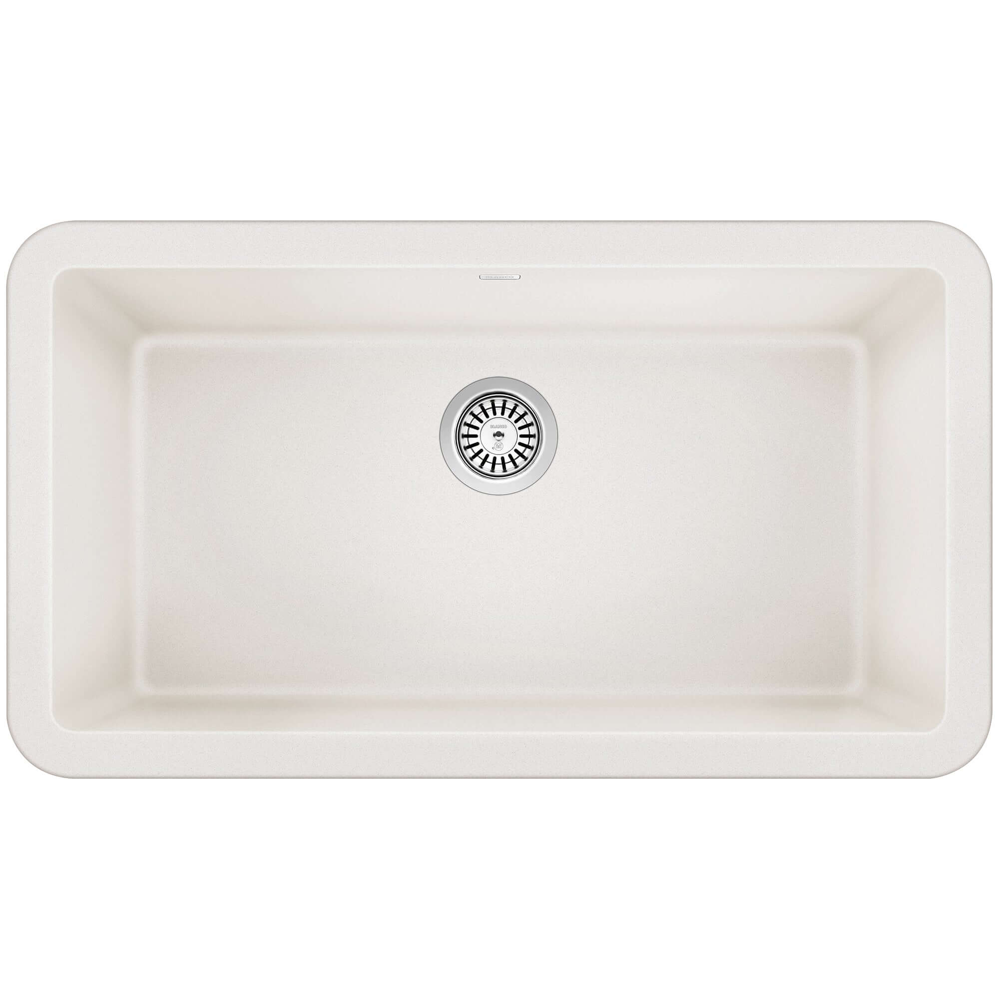 Alternate Image for Blanco Ikon 33" Granite Composite Farmhouse Sink, Silgranit, White, 401899
