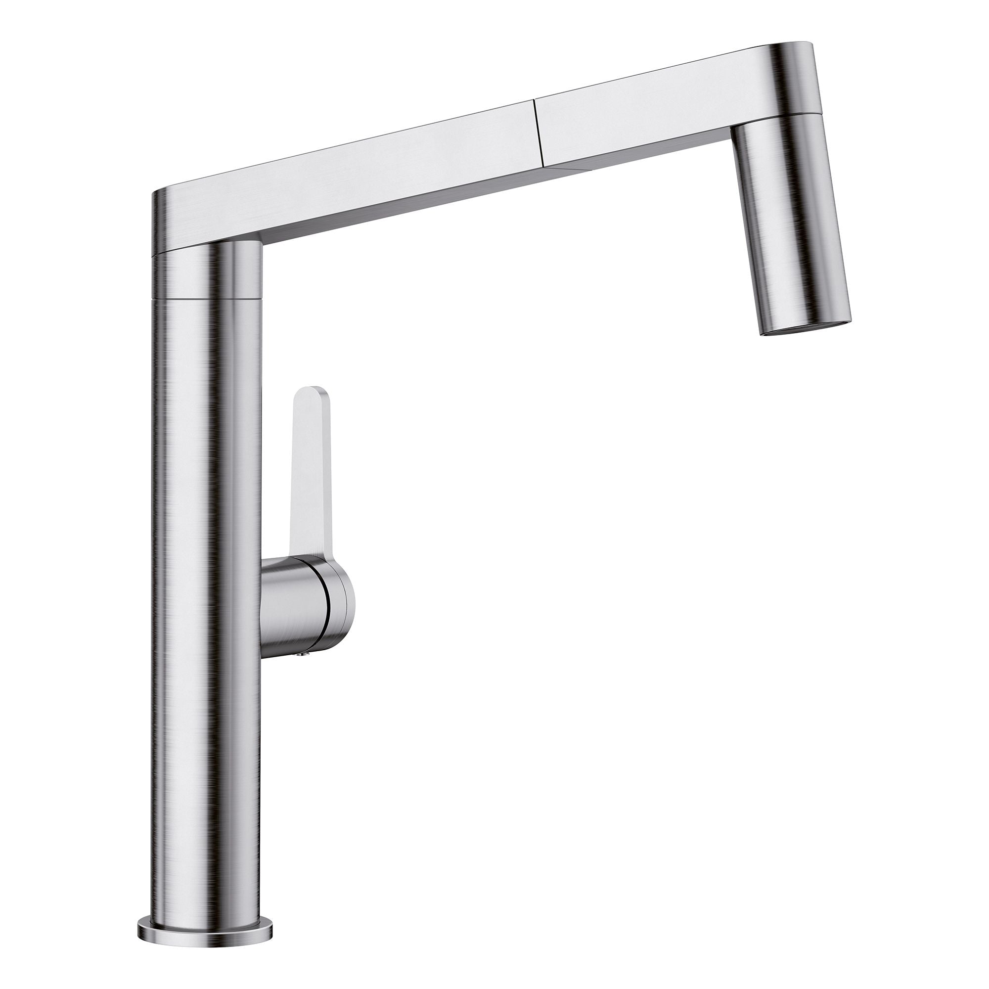 Blanco Panera 1.5 GPM Stainless Steel Kitchen Faucet, Pull-Out, 402043