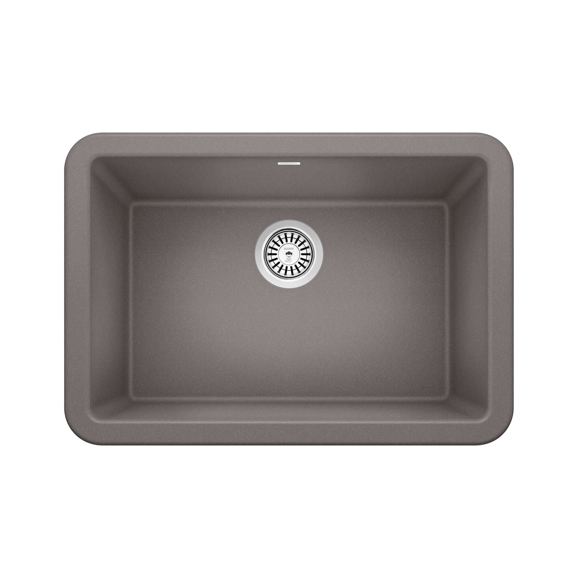 Alternate Image for Blanco Ikon 27" Granite Composite Farmhouse Sink, Silgranit, Metallic Gray, 402314