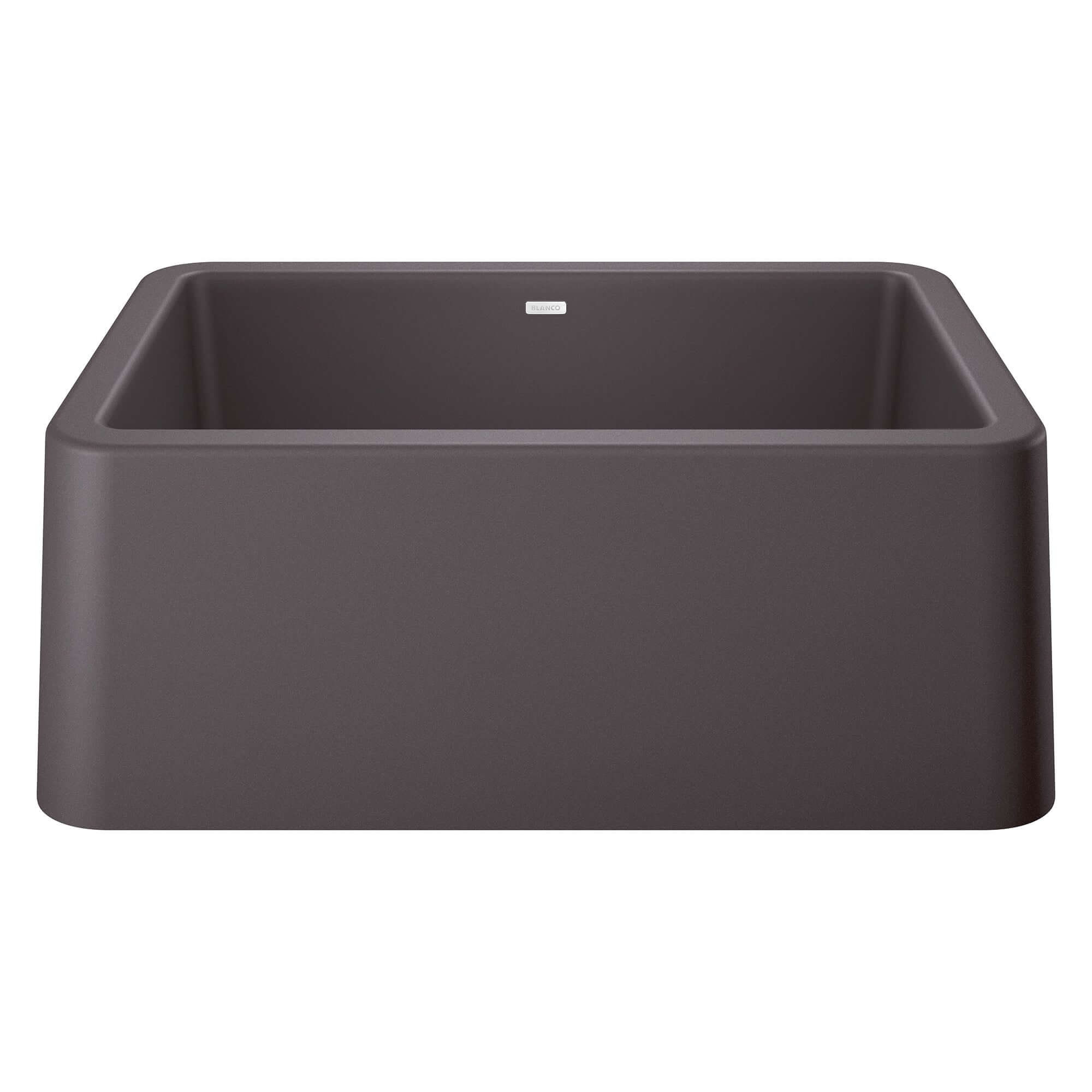 Alternate Image for Blanco Ikon 27" Granite Composite Farmhouse Sink, Silgranit, Cinder, 402315