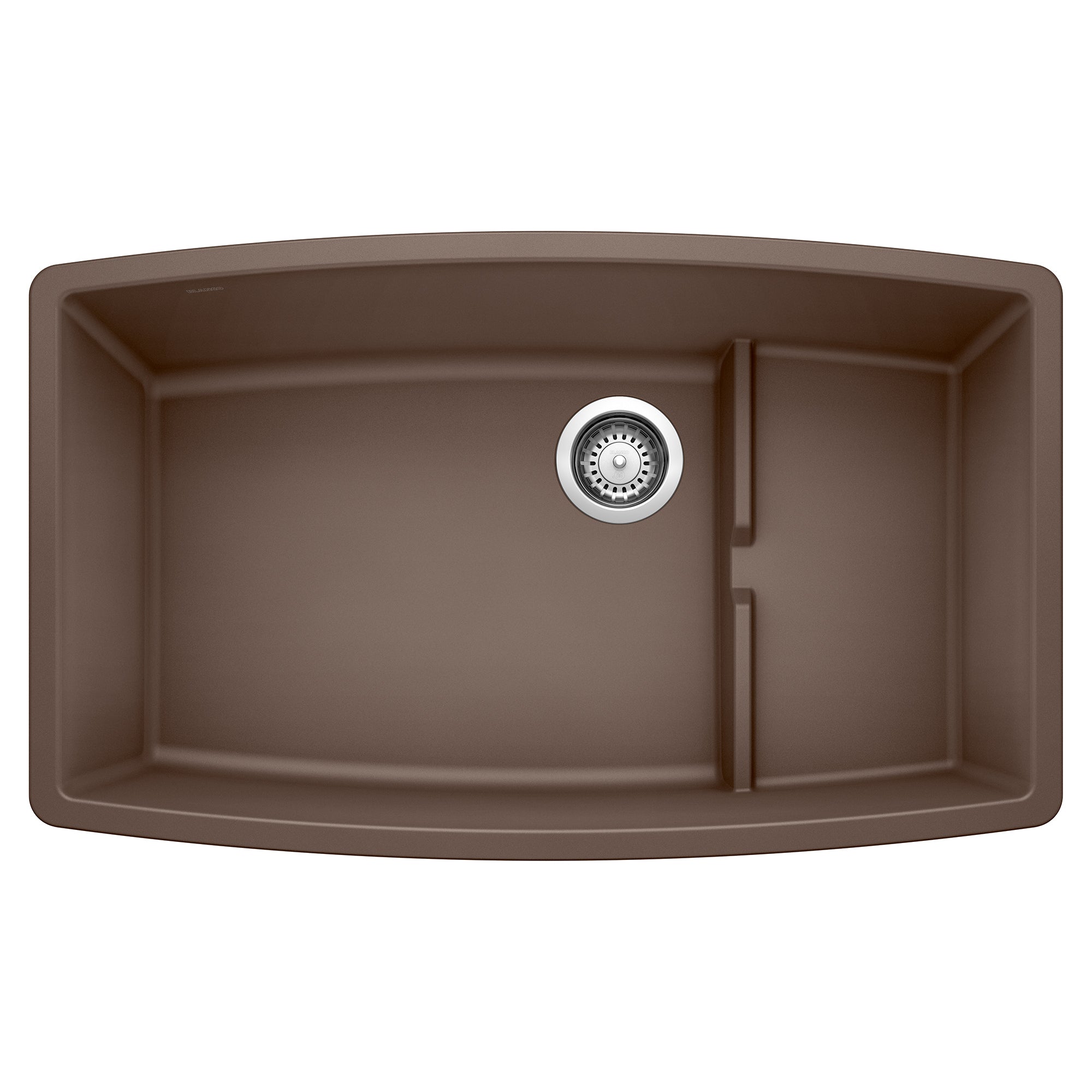 Blanco Performa 32" Undermount Granite Composite Kitchen Sink with Accessories, Silgranit, Cafe, 440063