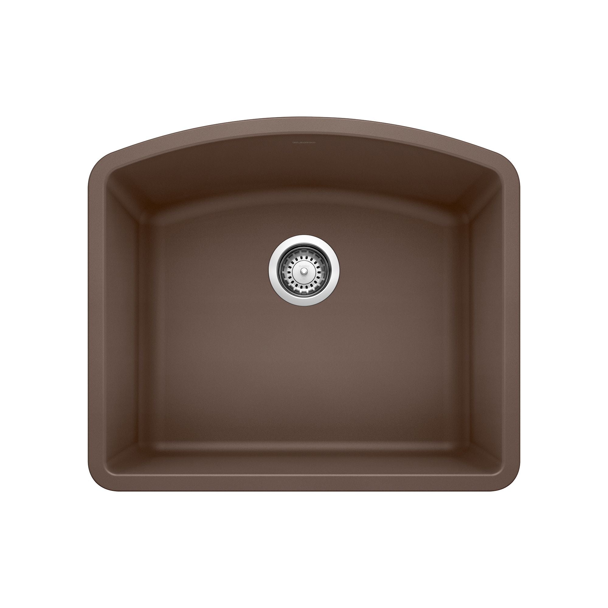 Blanco Diamond 24" Undermount Granite Composite Kitchen Sink, Silgranit, Cafe, 440172