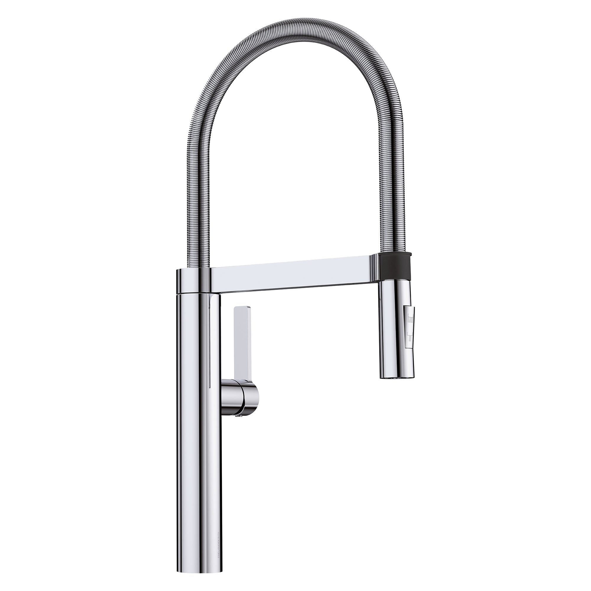 Blanco Culina 1.8 GPM Brass Kitchen Faucet, Semi-Pro, Polished Chrome, 441405