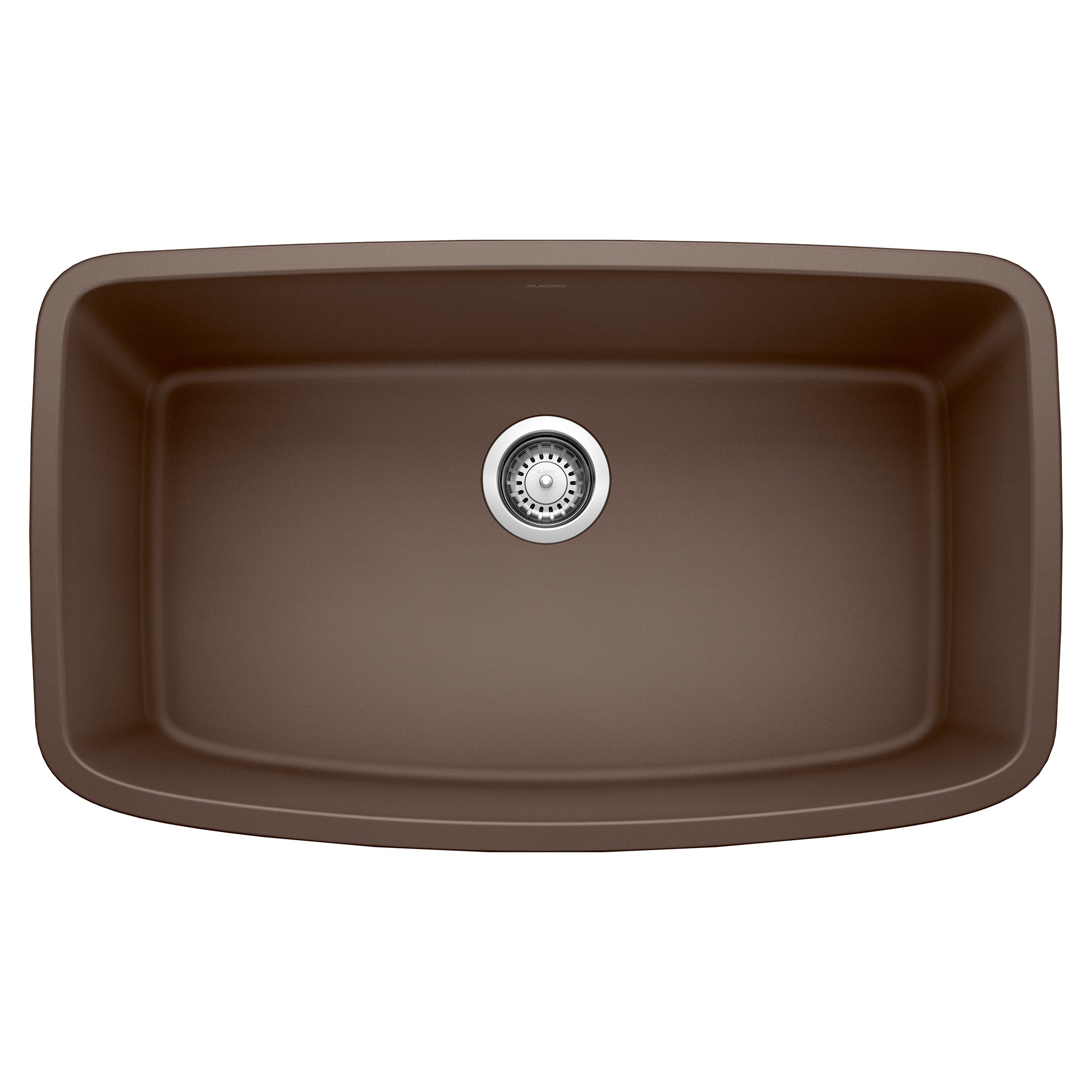 Blanco Valea 32" Undermount Granite Composite Kitchen Sink, Silgranit, Cafe, 441613