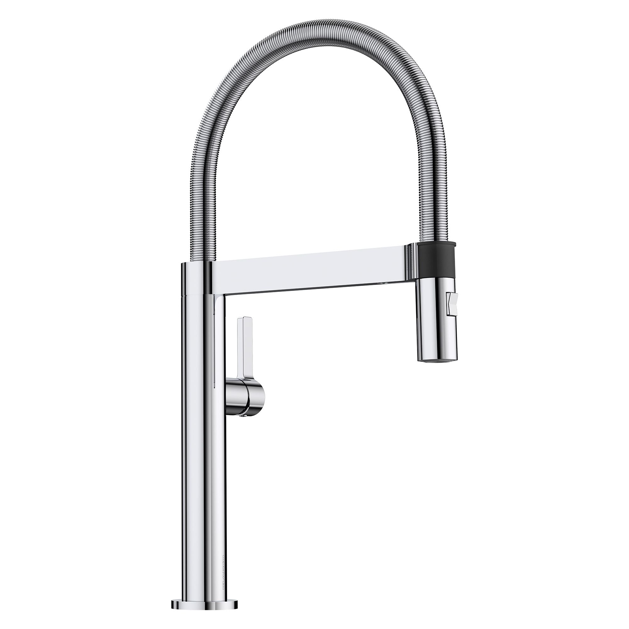 Blanco Culina 2.2 GPM Brass Kitchen Faucet, Semi-Pro, Polished Chrome, 441622