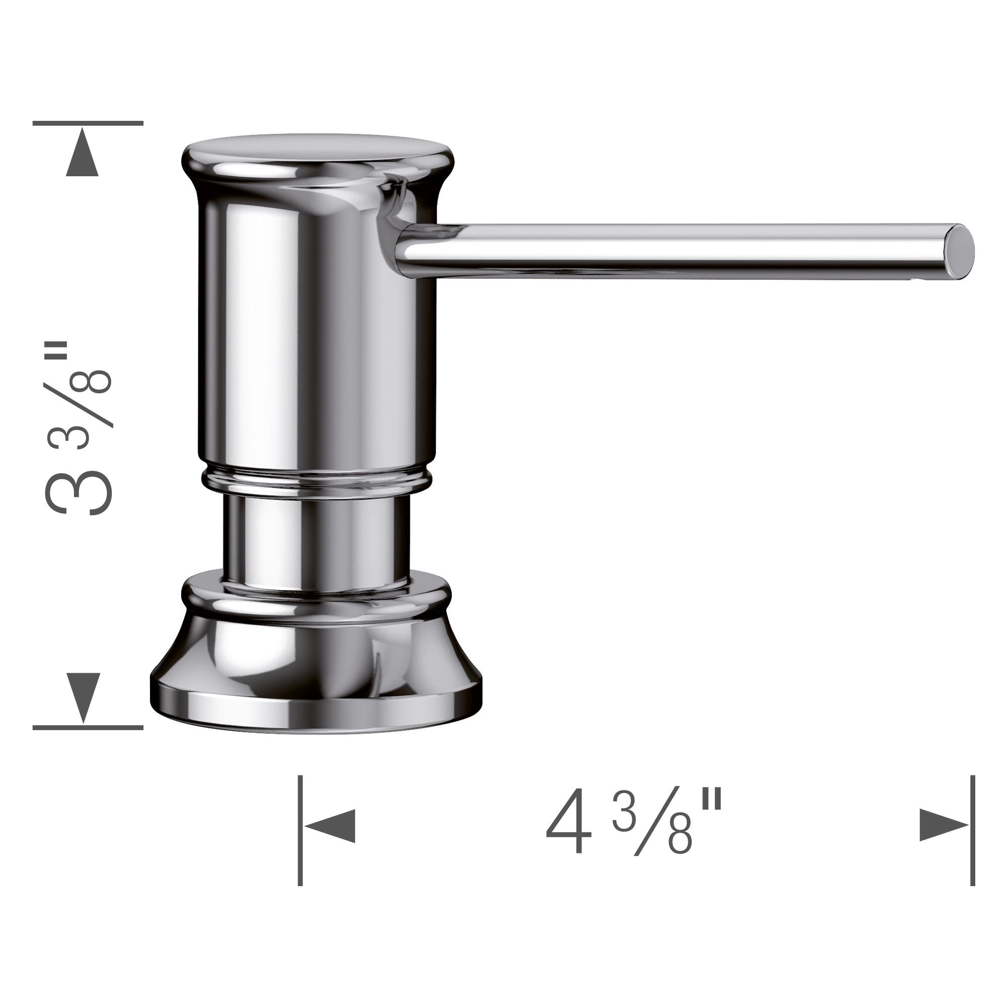 Blanco Empressa Soap Dispenser - Chrome, 442516