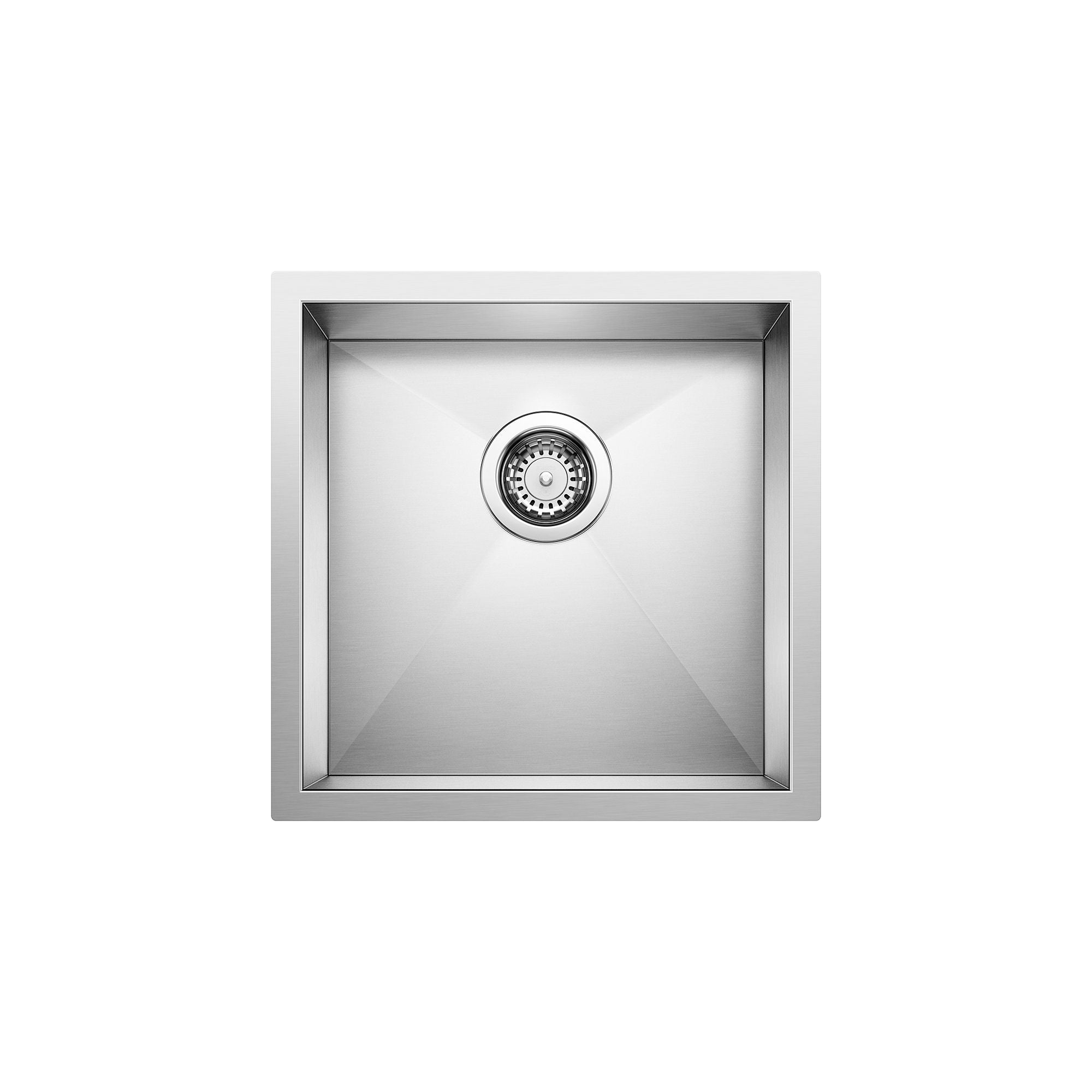 Blanco Precision 17" Square Stainless Steel Bar/Prep Sink, 18 Gauge, 515637