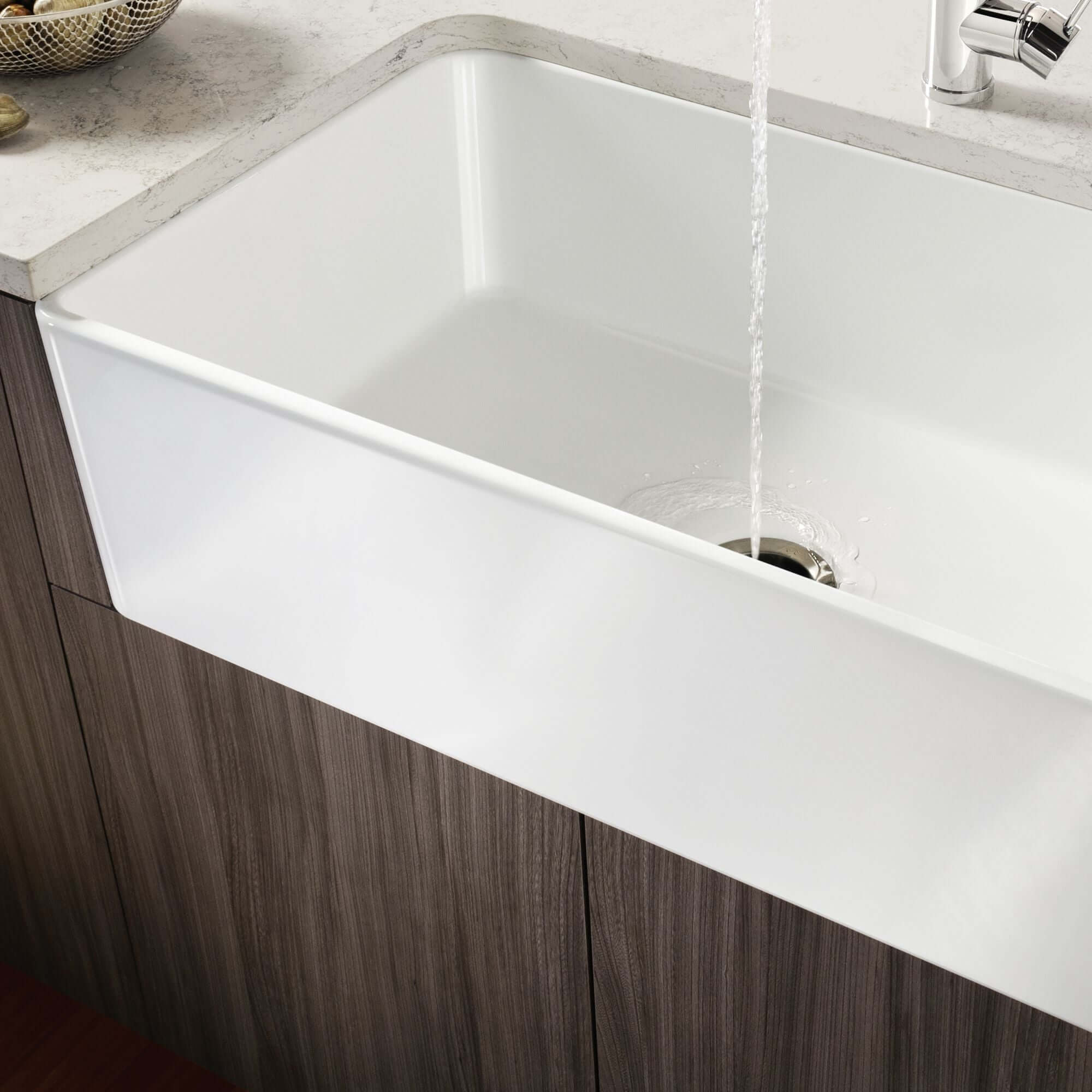 Alternate Image for Blanco Cerana 30" Fireclay Farmhouse Sink, White, 525010