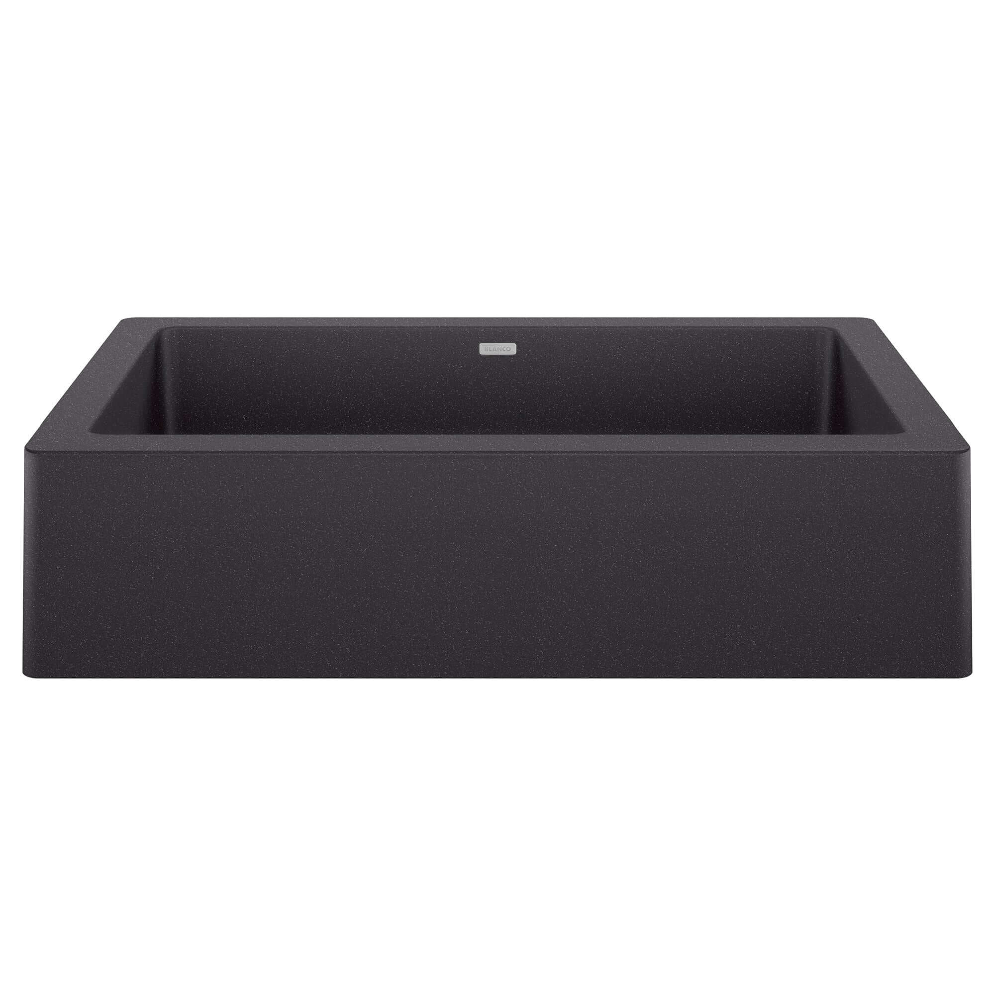 Alternate Image for Blanco Vintera 30" Granite Composite Workstation Farmhouse Sink, Silgranit, Anthracite, 526538