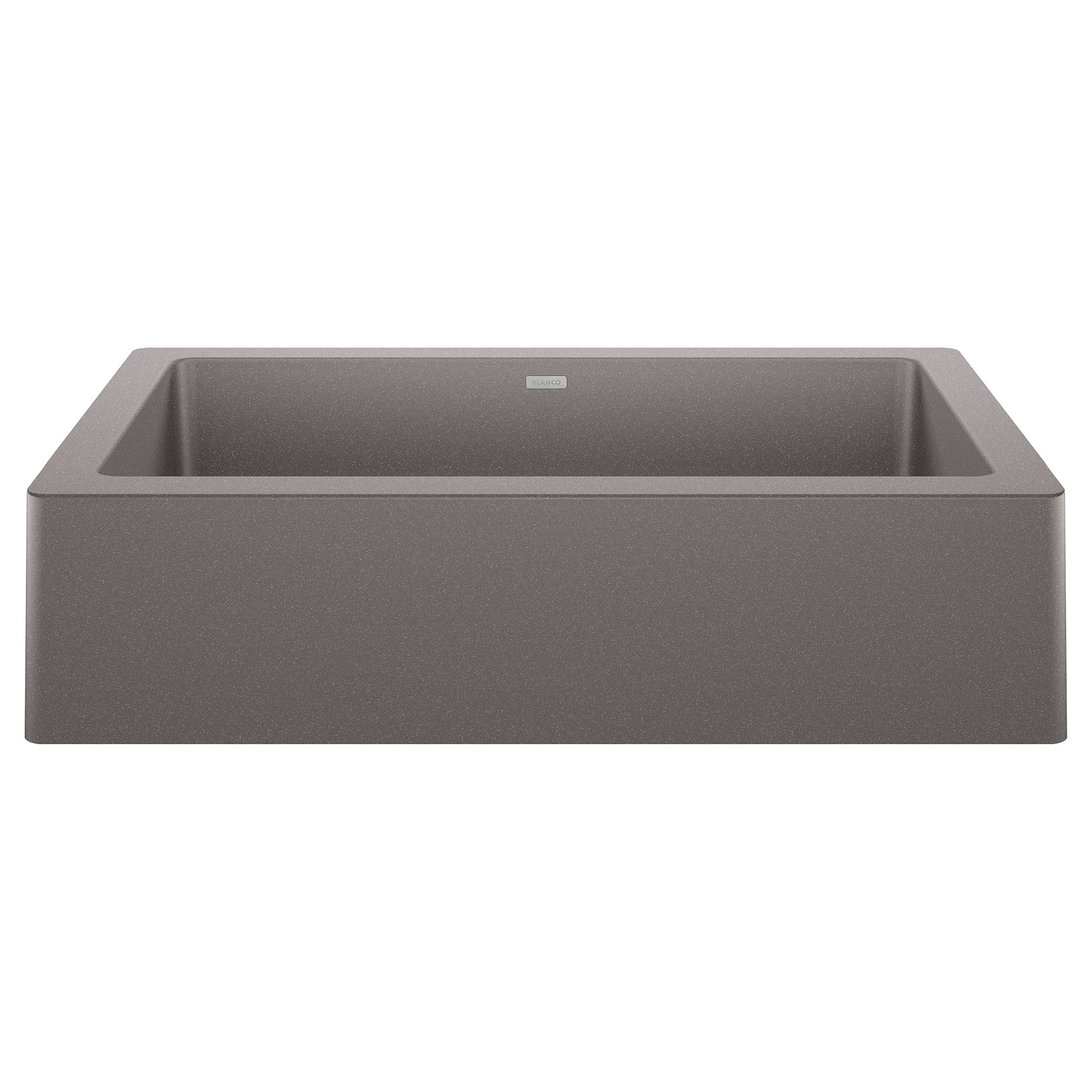 Blanco Vintera 30" Granite Composite Farmhouse Sink, Silgranit, Metallic Gray, 526540