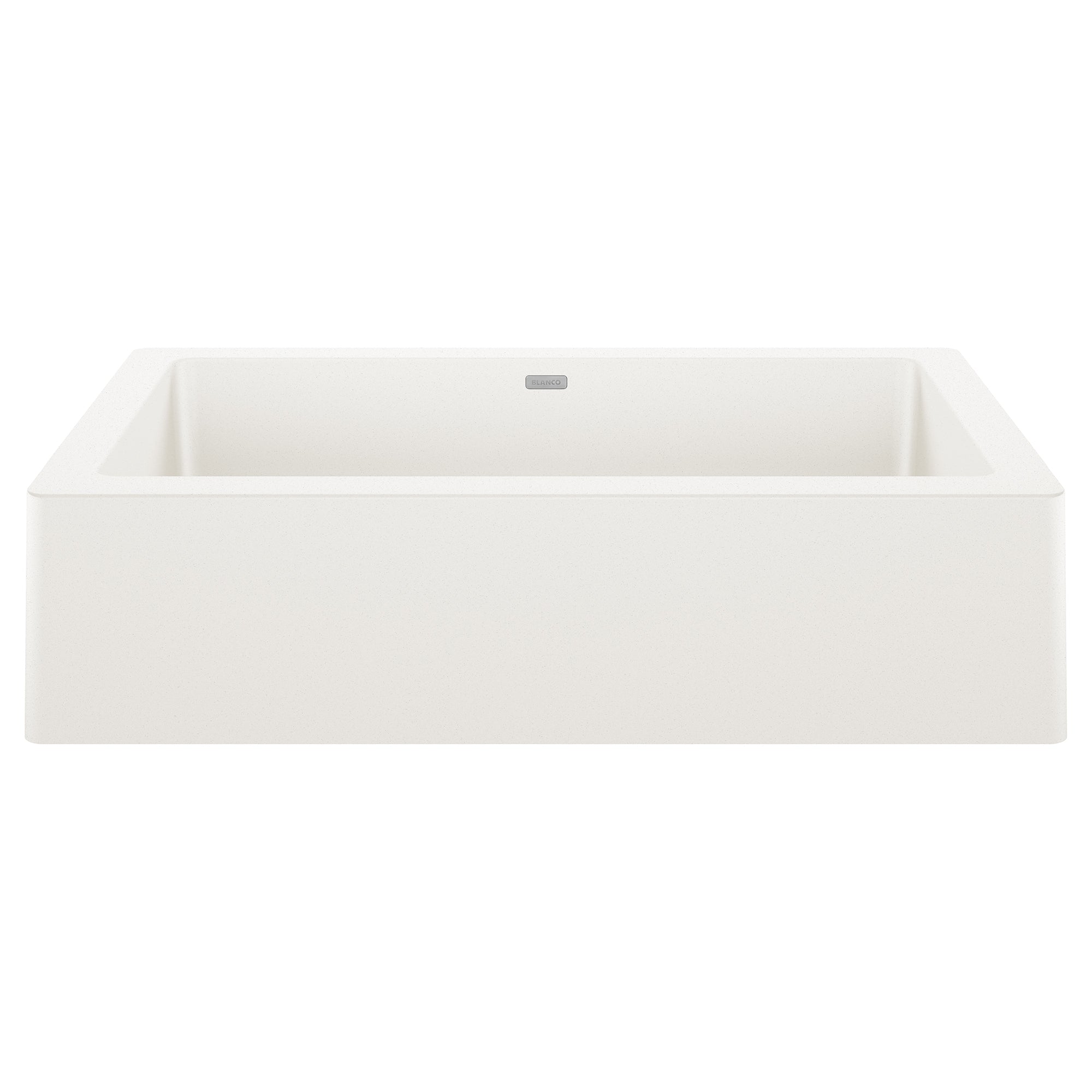 Blanco Vintera 30" Granite Composite Farmhouse Sink, Silgranit, White, 526541