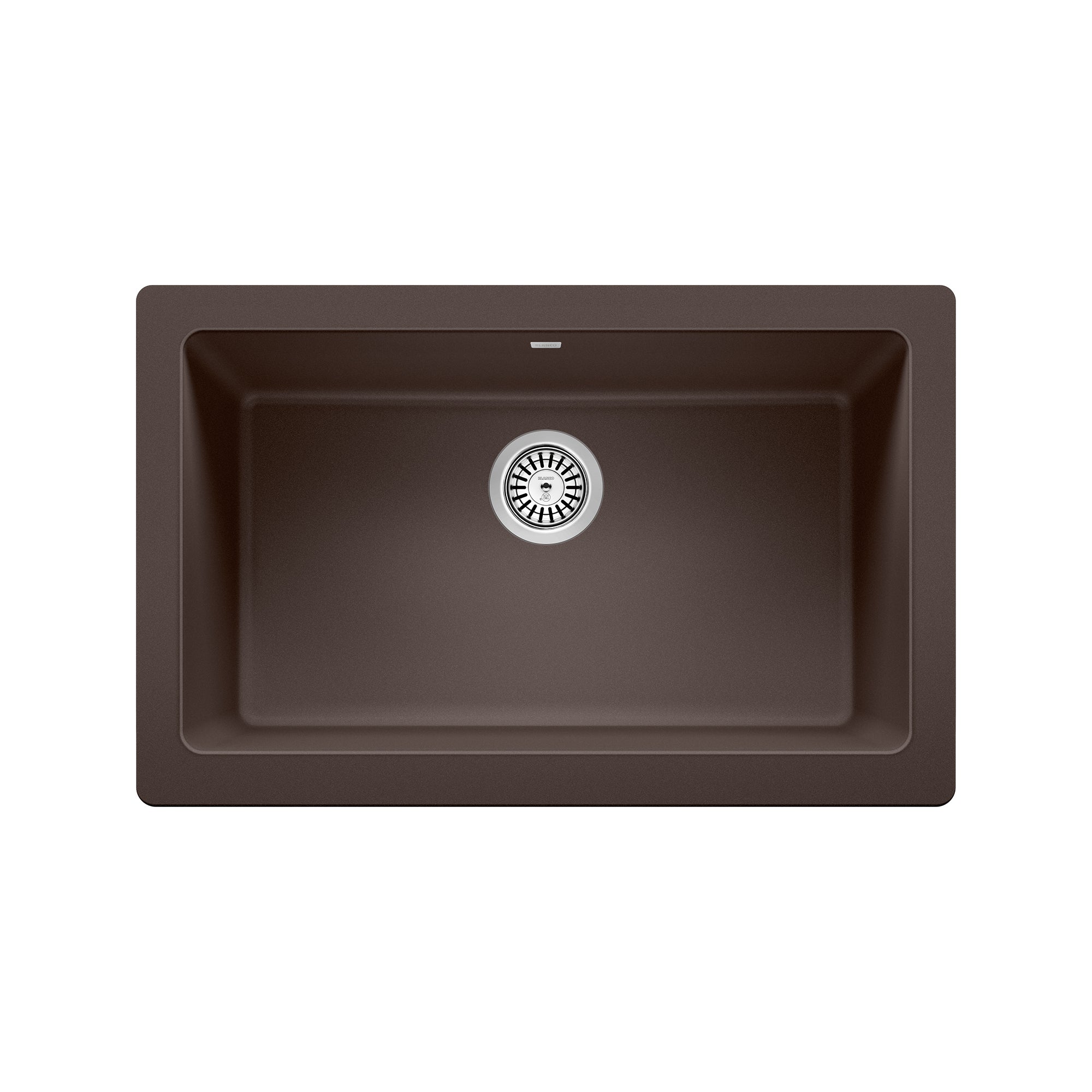 Blanco Vintera 30" Granite Composite Workstation Farmhouse Sink, Silgranit, Cafe, 526543