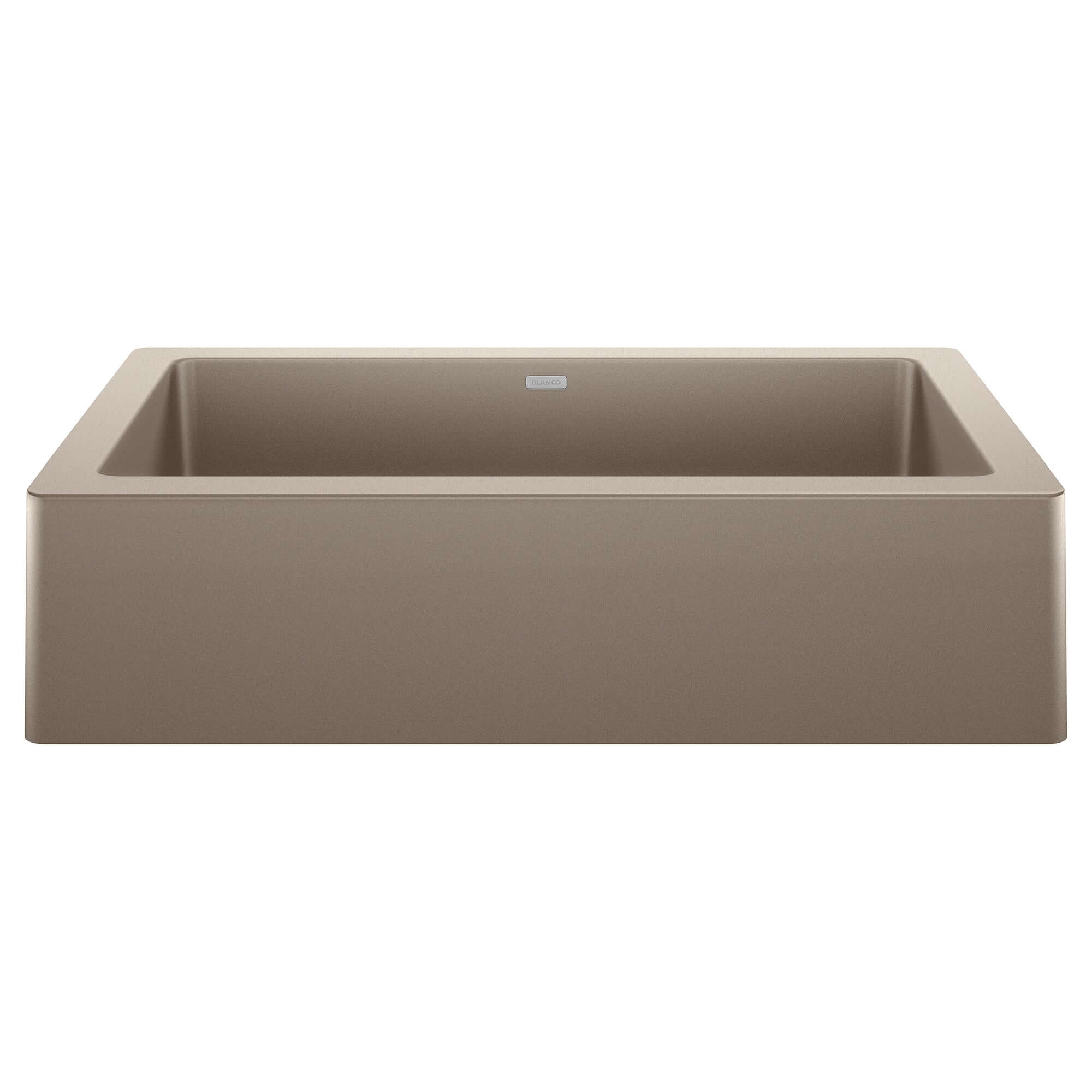 Alternate Image for Blanco Vintera 30" Granite Composite Workstation Farmhouse Sink, Silgranit, Truffle, 526544