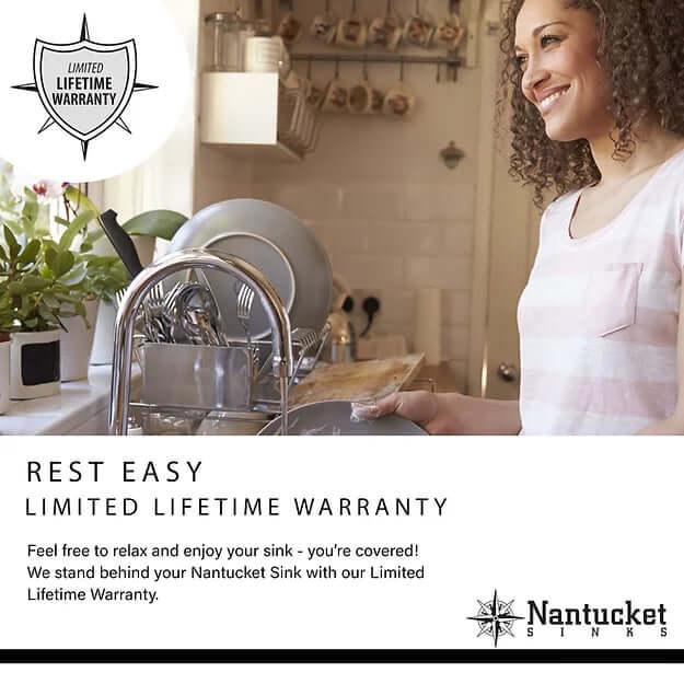 Alternate Image for Nantucket Sinks Pro Series 33" 304 Stainless Steel Workstation Farmhouse Sink with Accessories, 16 Gauge, AP-PS-3221-16