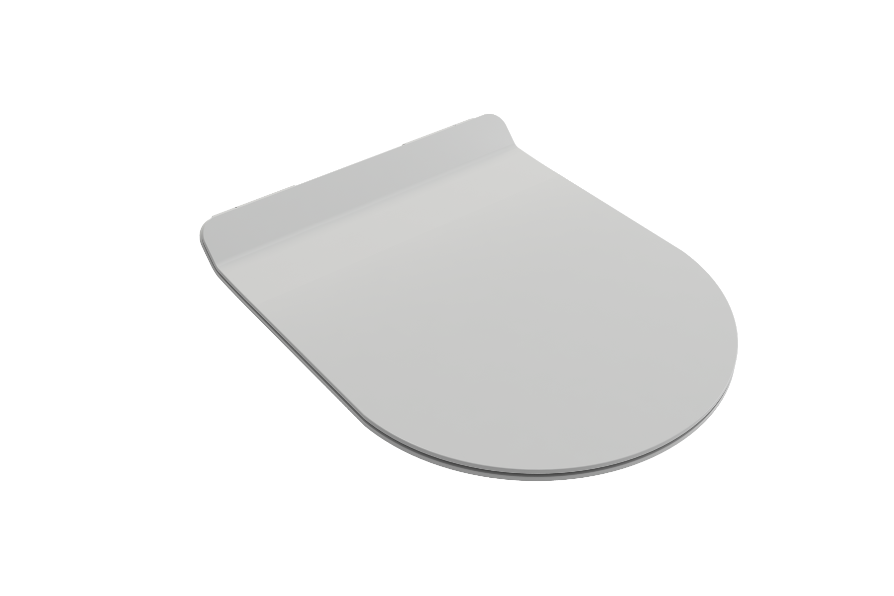 Alternate Image for BOCCHI Vettore Soft-Close Toilet Seat in Matte White, A0330-002