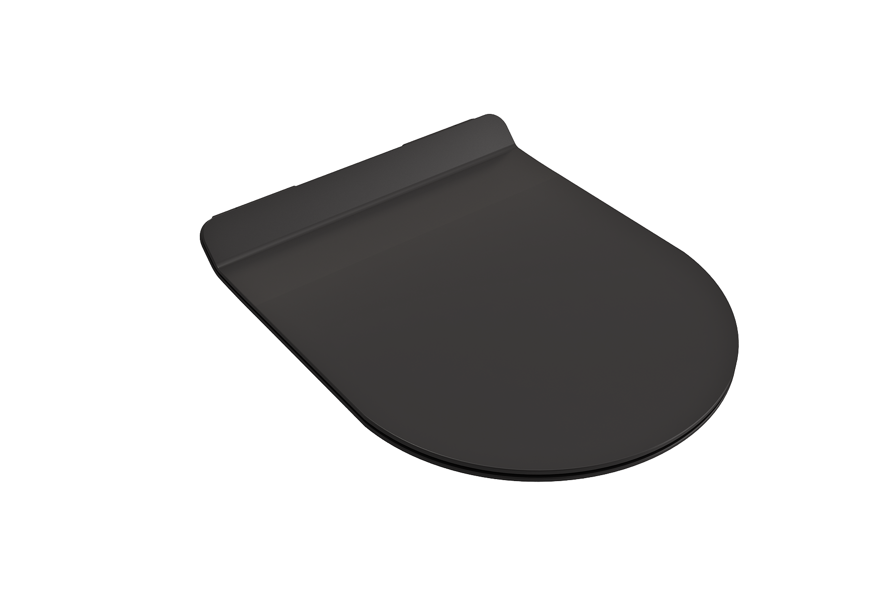 Alternate Image for BOCCHI Vettore Soft-Close Toilet Seat in Matte Black, A0330-004