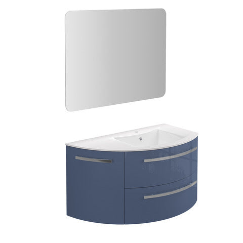 Alternate Image for Latoscana 38" Modern Bathroom Vanity Right Side Corner, Ameno Series, AM38OPT2