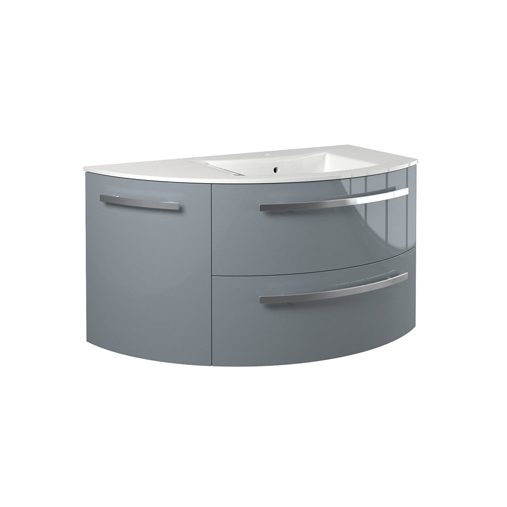 Alternate Image for Latoscana 38" Modern Bathroom Vanity Right Side Corner, Ameno Series, AM38OPT2