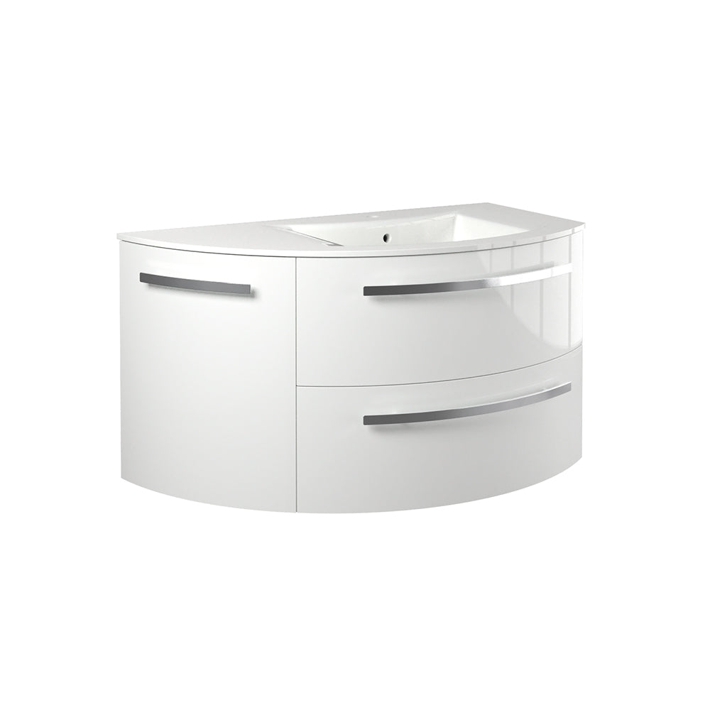 Alternate Image for Latoscana 38" Modern Bathroom Vanity Right Side Corner, Ameno Series, AM38OPT2