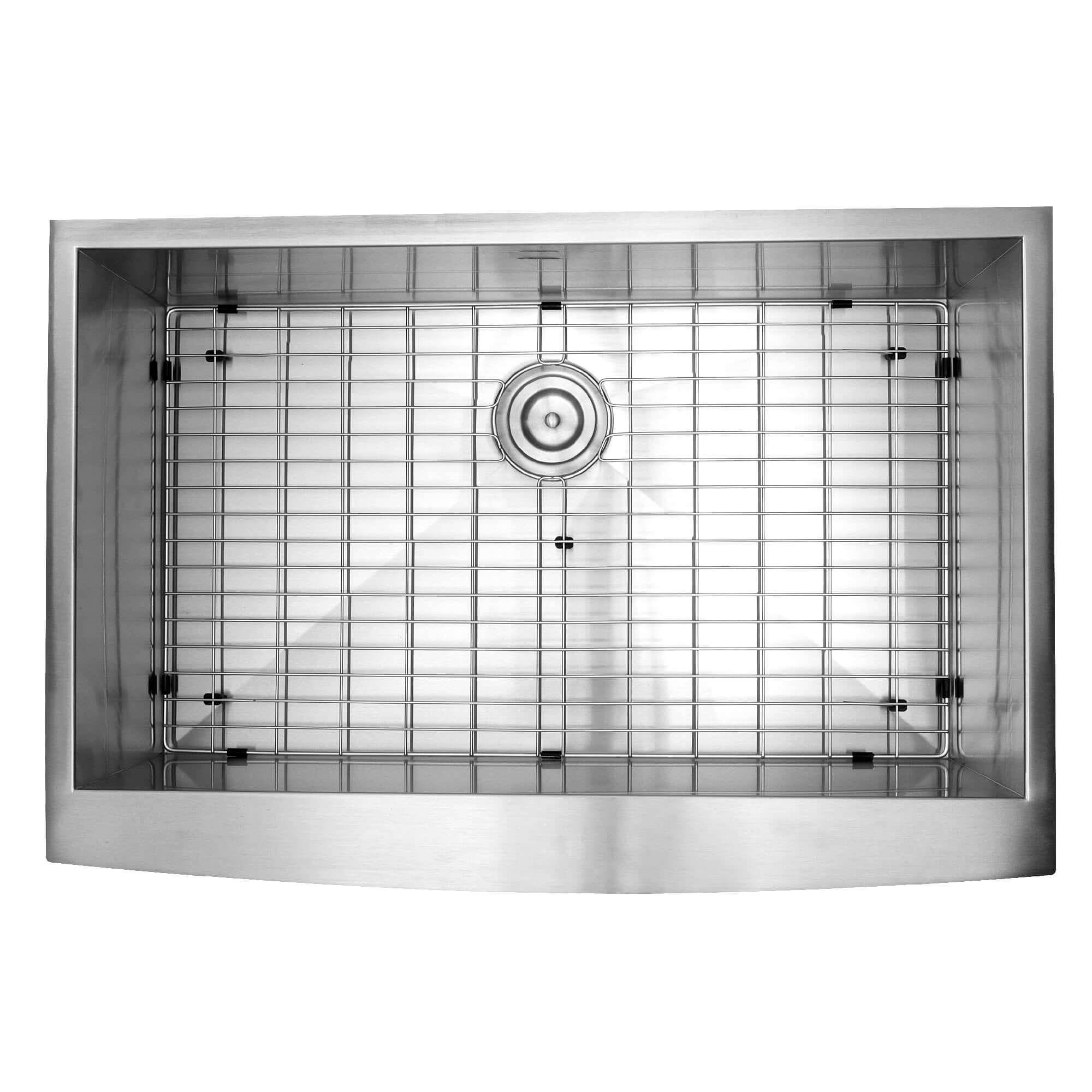 Nantucket Sinks Pro Series 33" Stainless Steel Farmhouse Sink, APRON332010-16 - The Sink Boutique